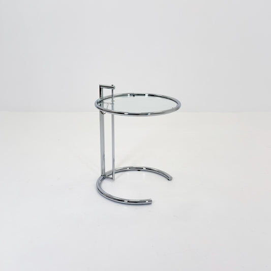 Mid century Vintage style of the Adjustable Table E 1027 by Eileen Gray Italy 1990s