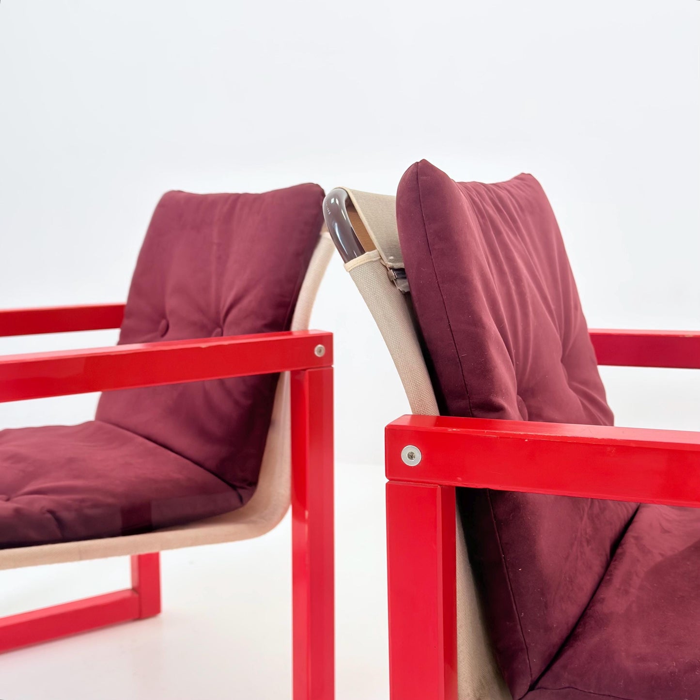Mid Century Diana Safari Lounge Chairs – Set of Two by Karin Mobring for IKEA, 1970s