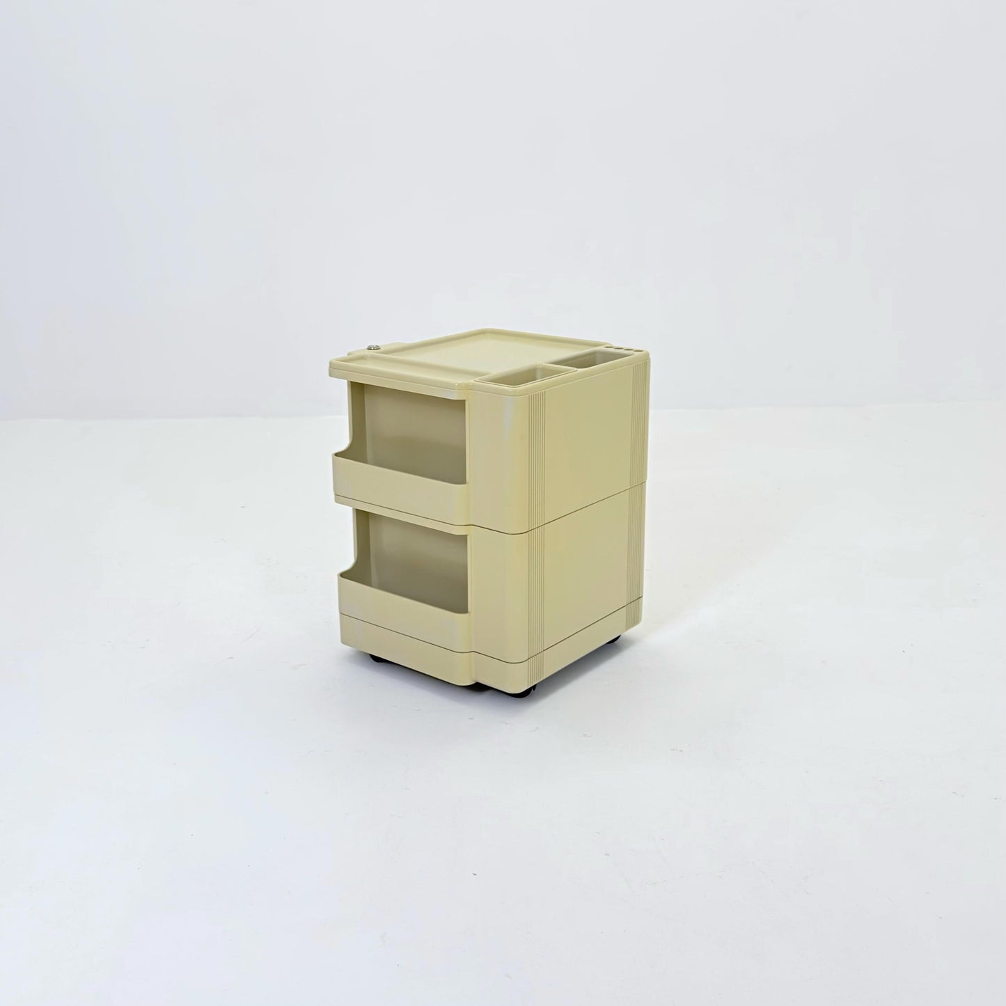 Rare Neolt Superstile Organizer Trolley | Italian Mid Century Storage Cart | Vintage ABS Office Design 1970s.