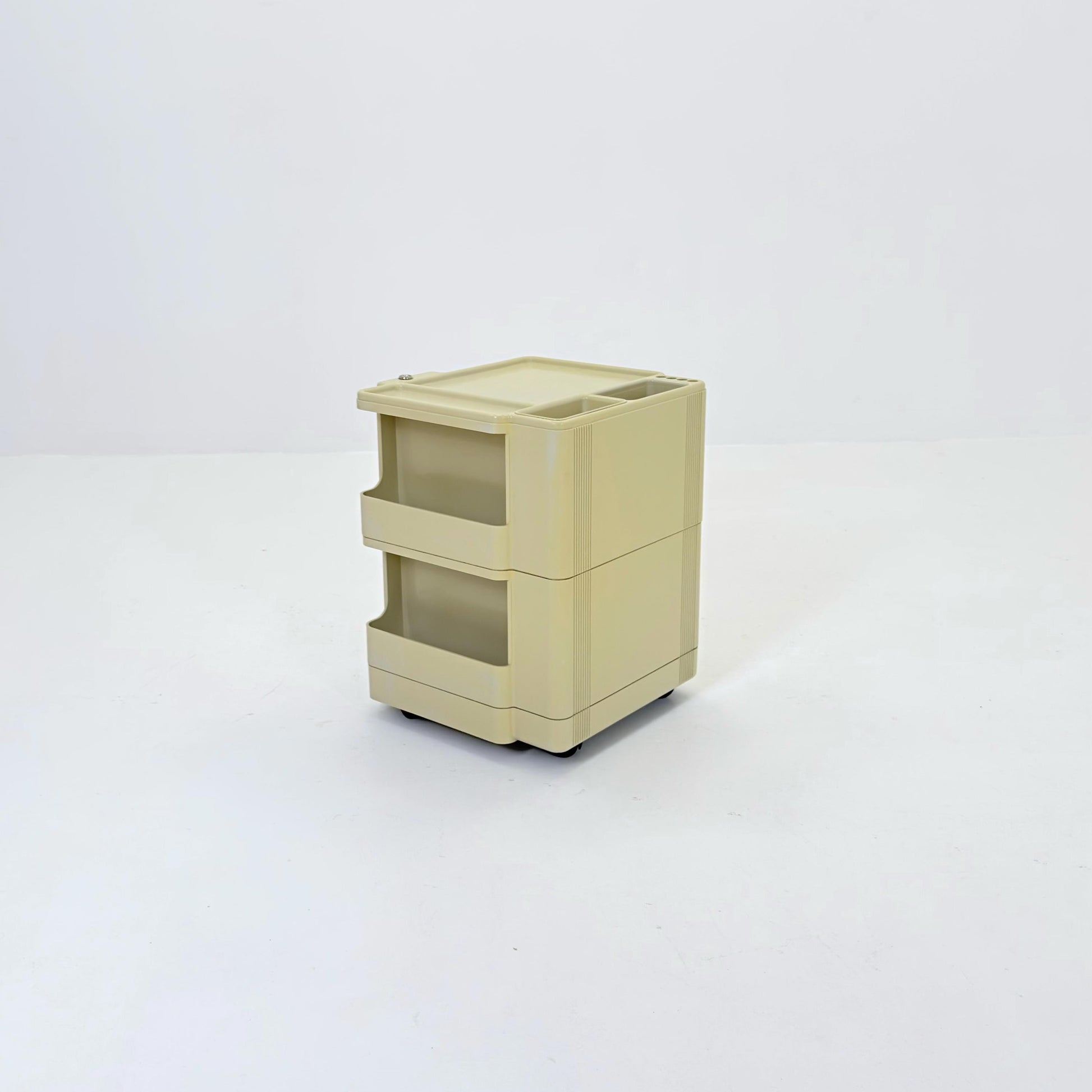 Rare Neolt Superstile Organizer Trolley | Italian Mid Century Storage Cart | Vintage ABS Office Design 1970s.