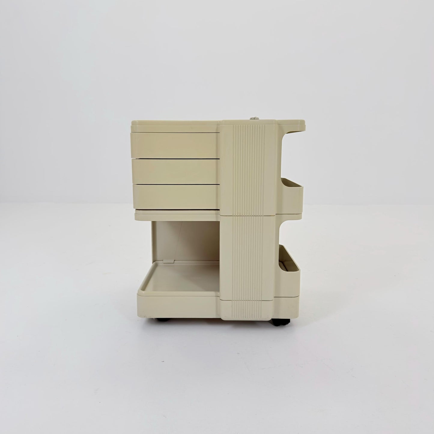 Rare Neolt Superstile Organizer Trolley | Italian Mid Century Storage Cart | Vintage ABS Office Design 1970s.