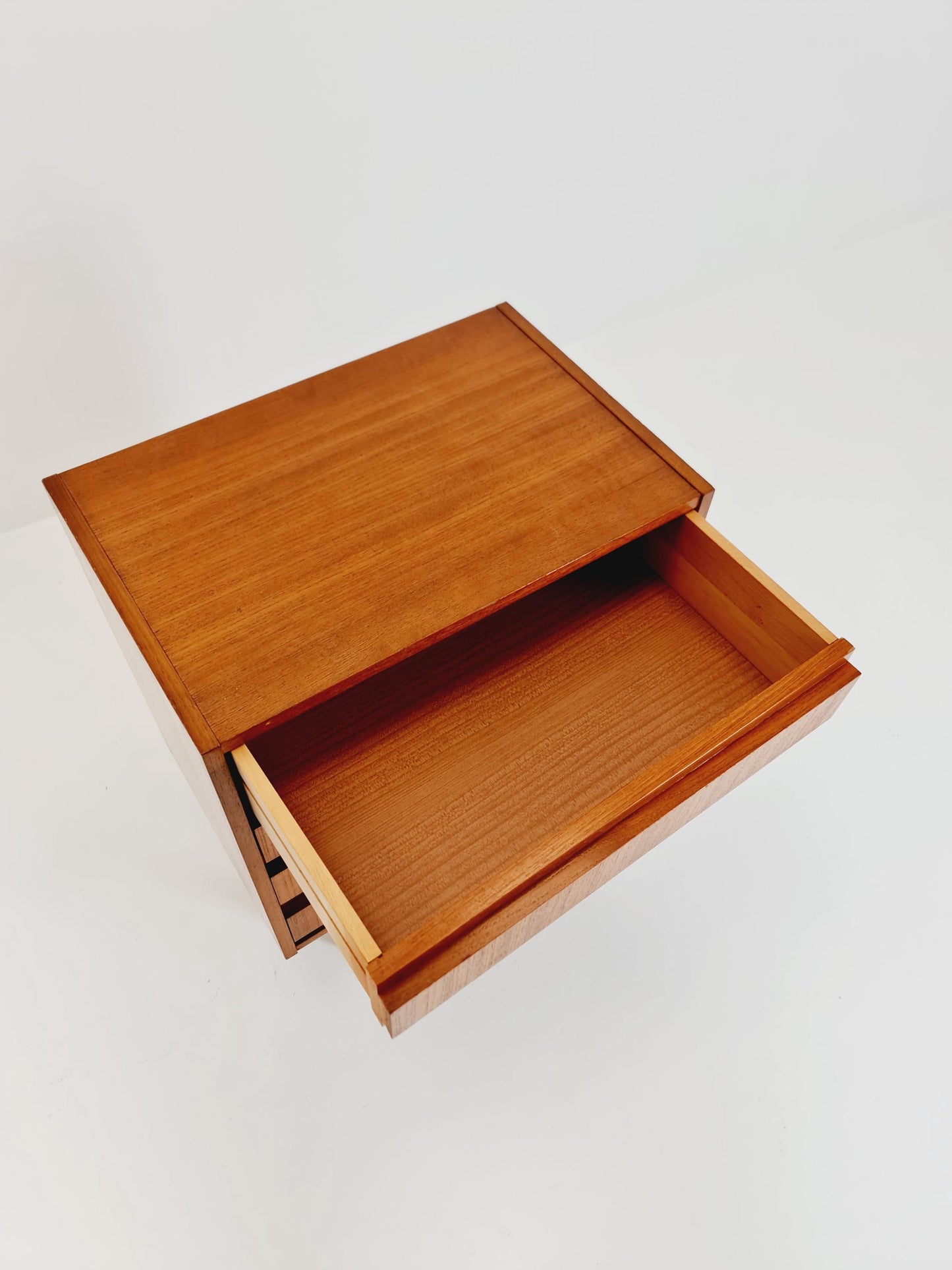 Midcentury German Teak chest of drawers / 4 drawers cabinet by Boehme , 1960s