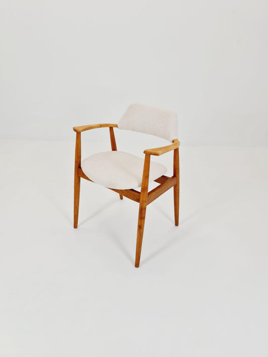 Mid century German beech armchair by Wilkhan from the 60s
