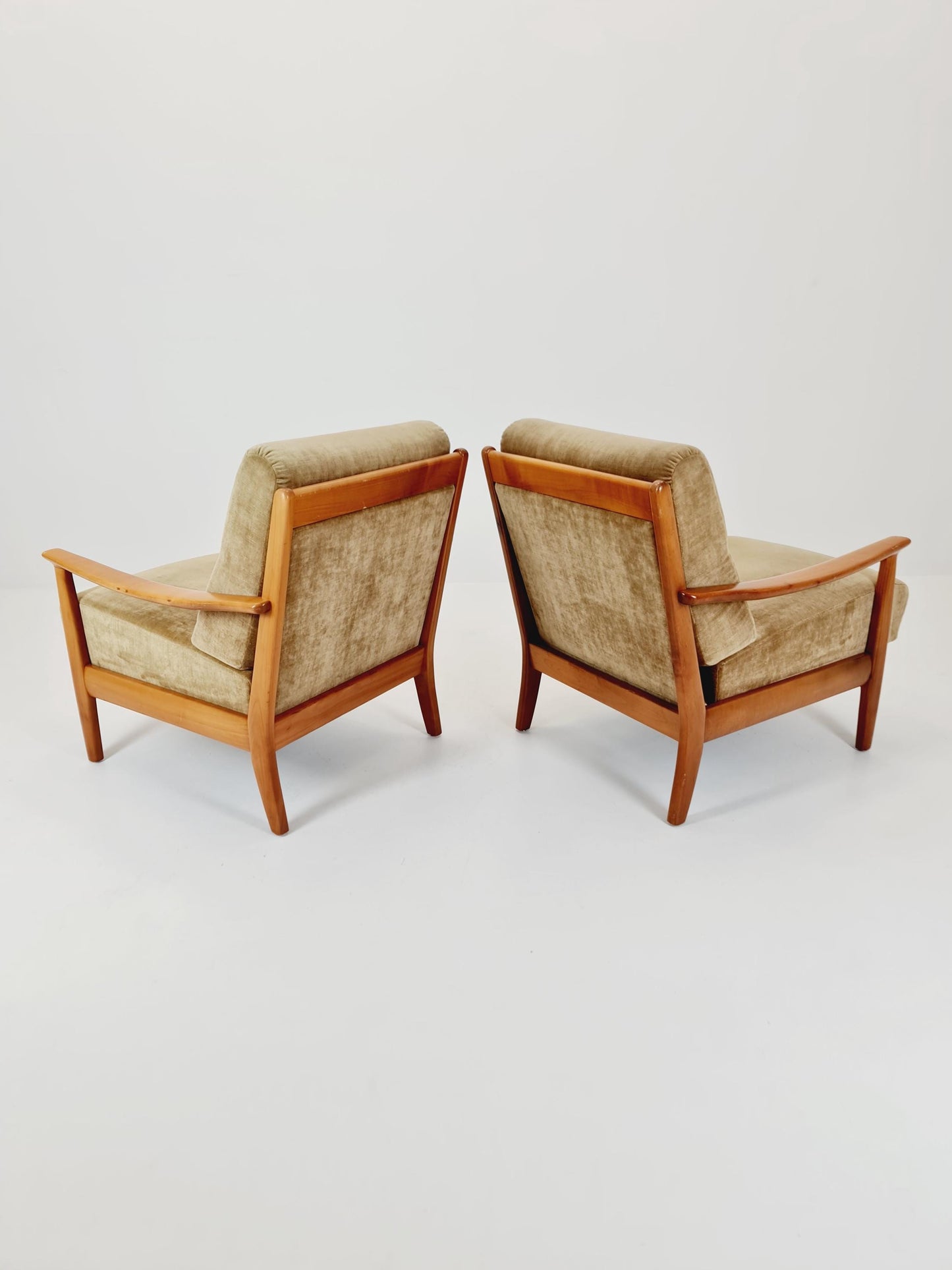 Mid-century pair of German lounge armchair, 1960s