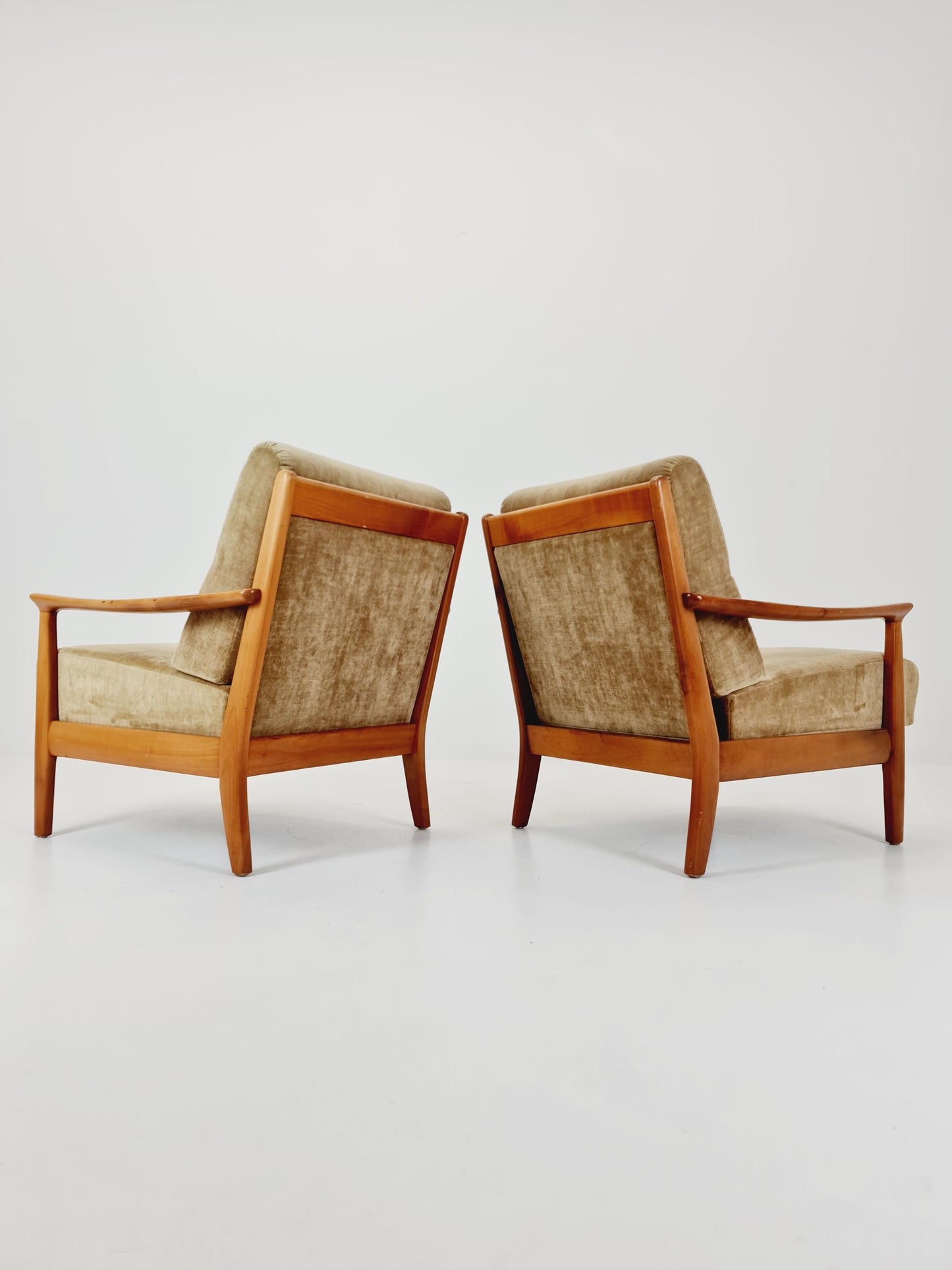 Mid-century pair of German lounge armchair, 1960s