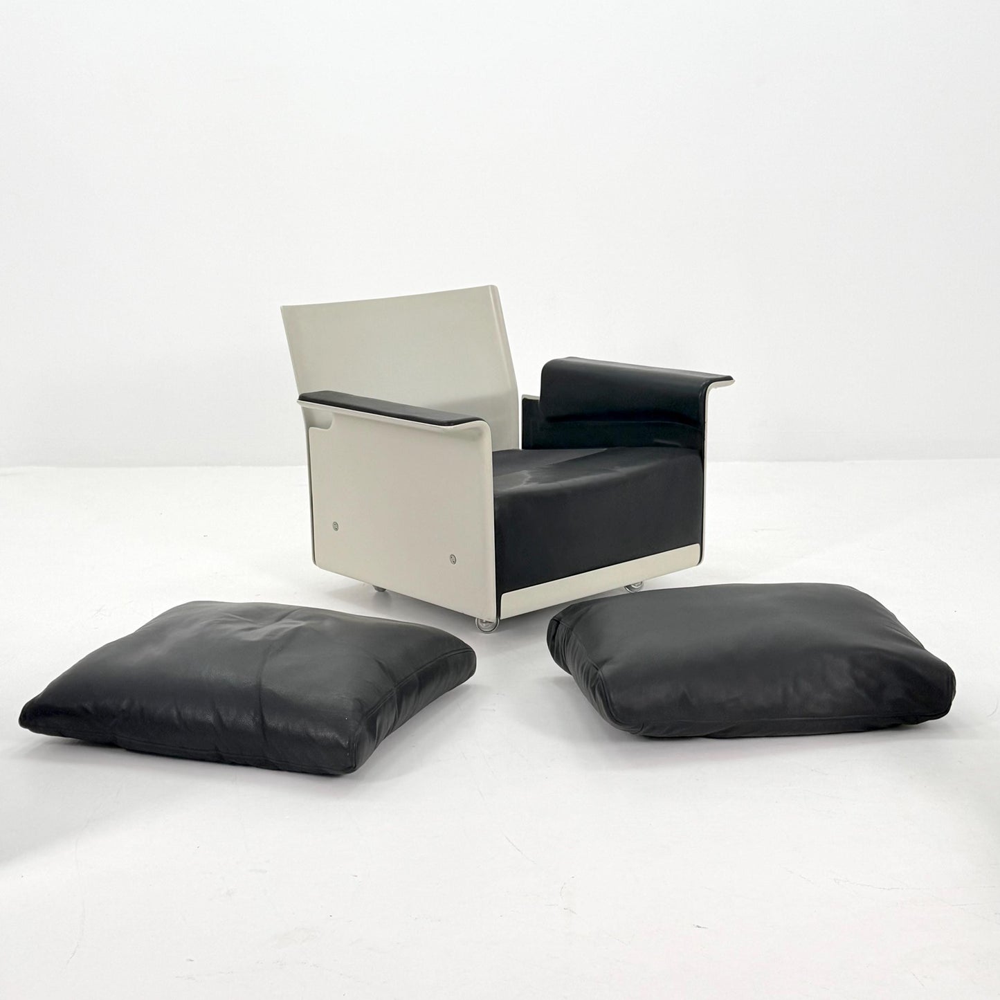 Mid century Ultra-Rare Space Age armchair RZ62 by Dieter Rams for Vitsoe, 1960s Germany