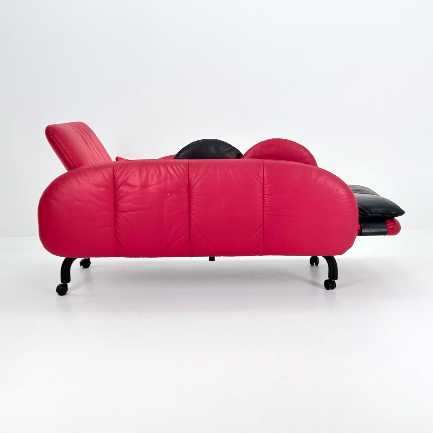 Rare Mid century Interprofil “BEO” Adjustable Chaise Lounge / Daybed by Toshiyuki Kita – 1980s