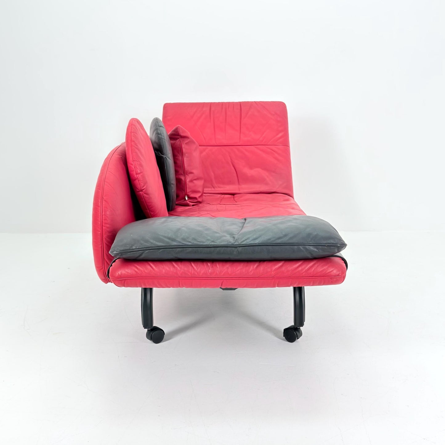 Rare Mid century Interprofil “BEO” Adjustable Chaise Lounge / Daybed by Toshiyuki Kita – 1980s