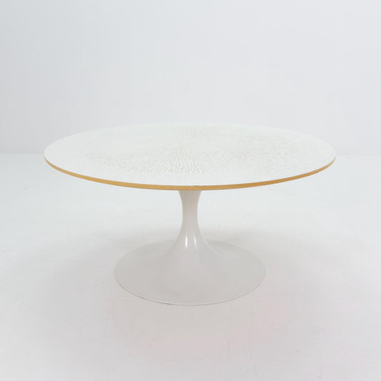 Mid Century Tulip Round Coffee Table by Kho Liang Ie for Artifort, 1960s Holland