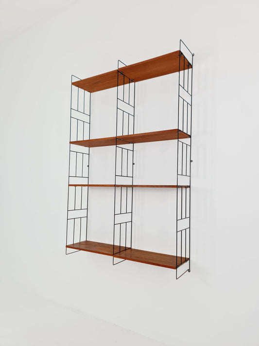String shelf-system by WHB German Teak , 1950s
