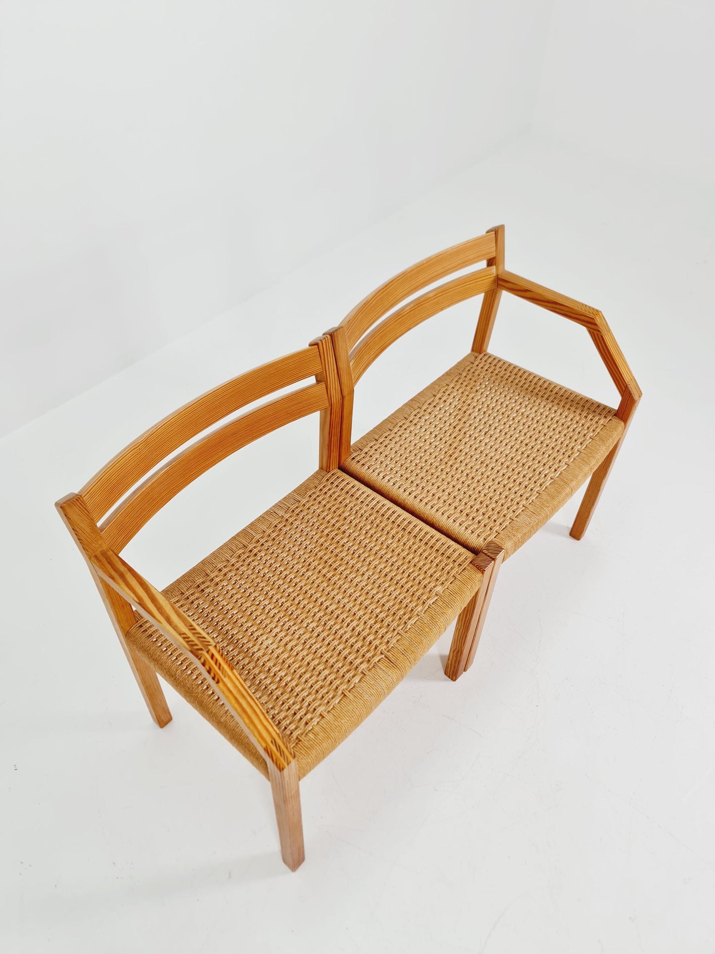 Super rare Oak Armchair bench By Niels Otto Moller for J.LMollers model Nr 404 .1960s