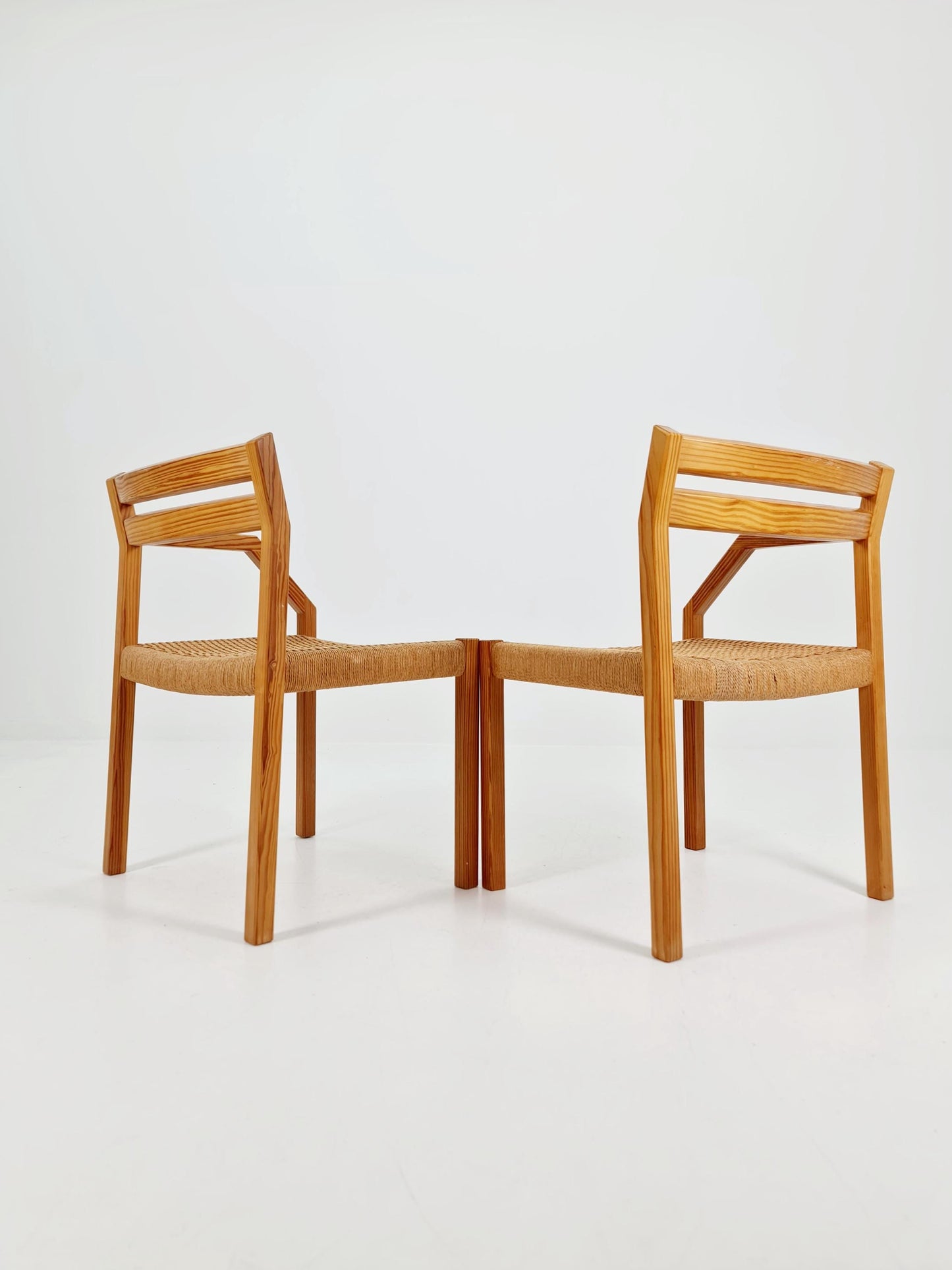 Super rare Oak Armchair bench By Niels Otto Moller for J.LMollers model Nr 404 .1960s