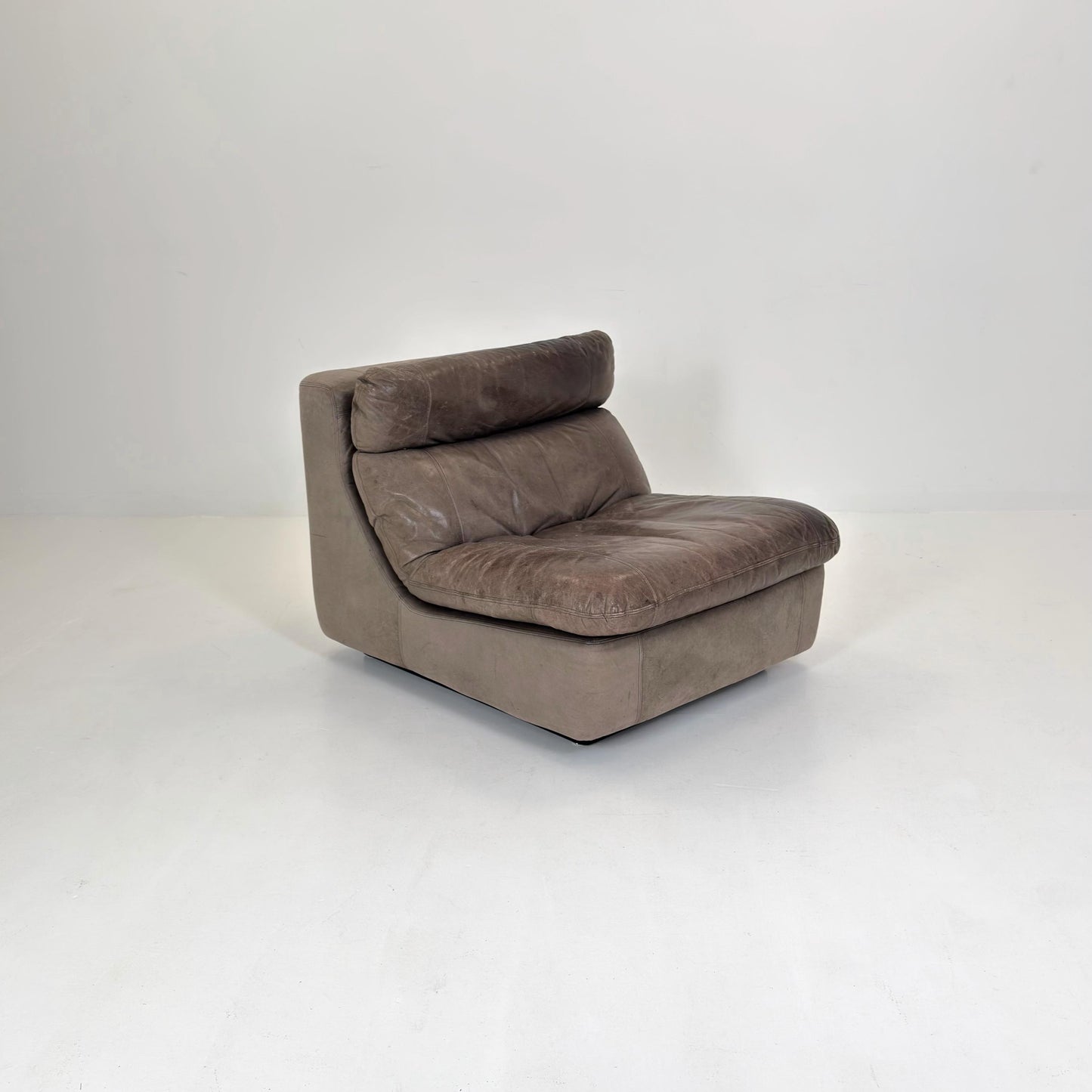 Mid-Century Leather Lounge Chair by Kill International, Germany 1970s