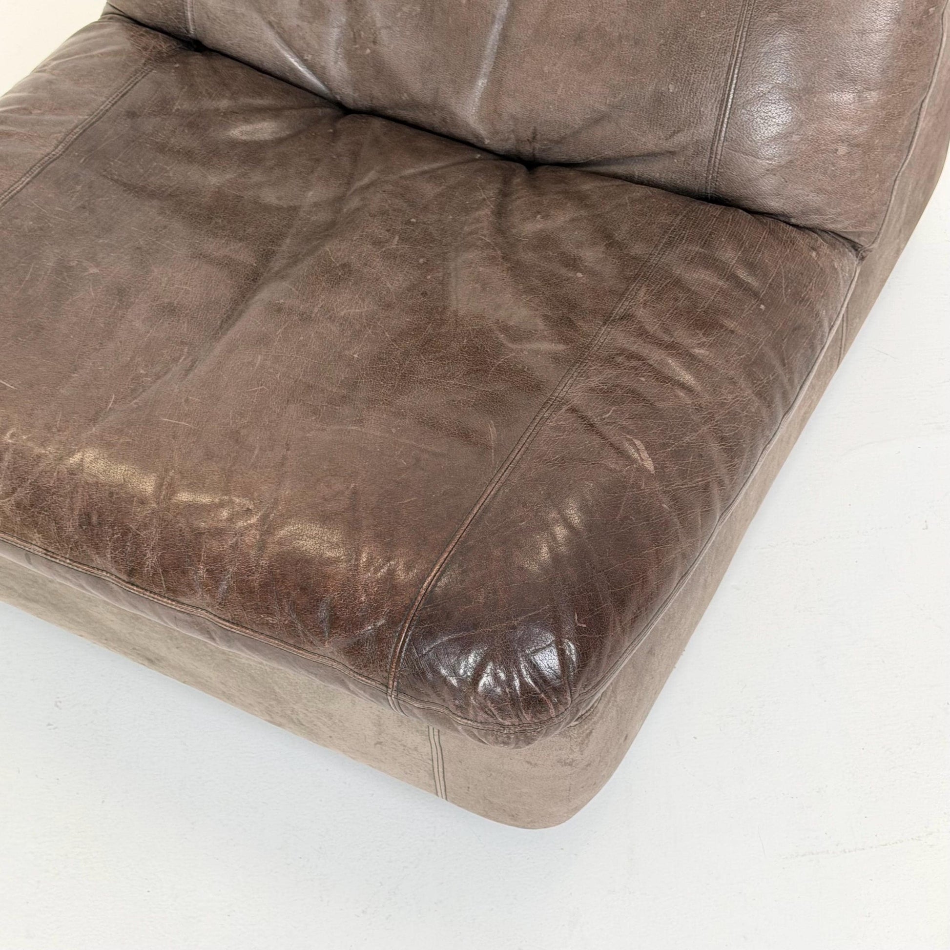 Mid-Century Leather Lounge Chair by Kill International, Germany 1970s