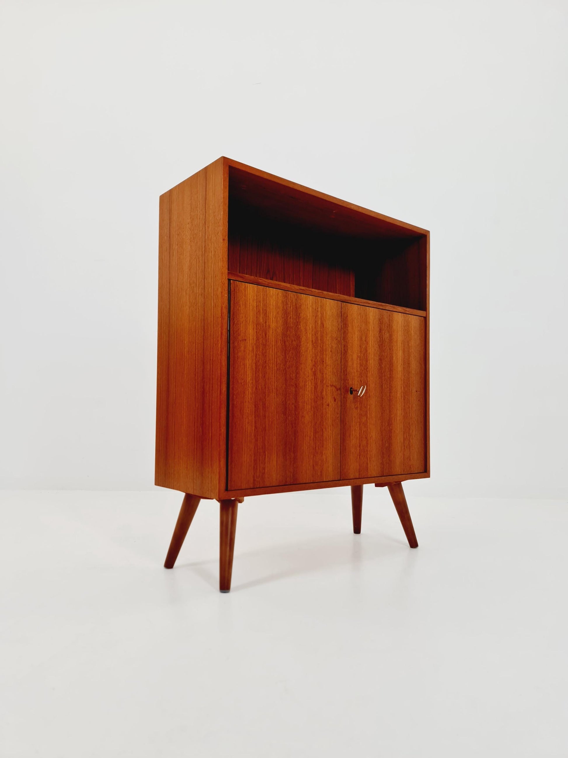 Mid-century German vintage teak sideboard, BY FH Möbel 1960s