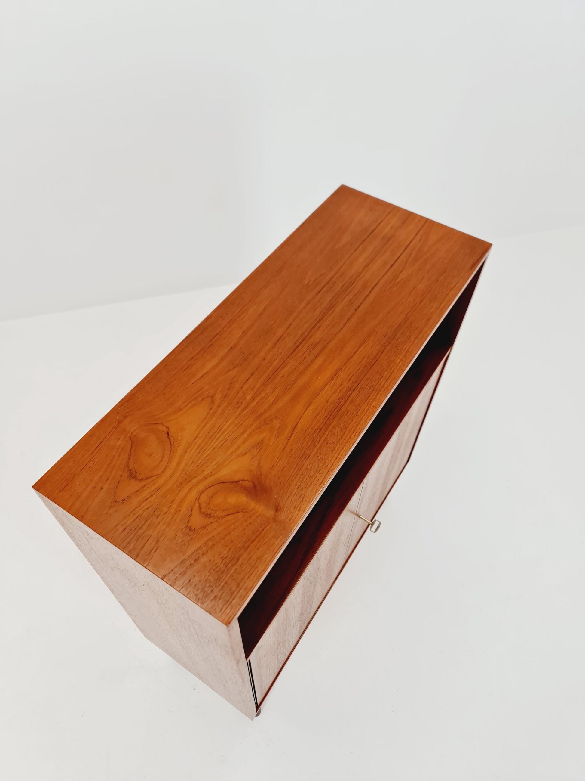 Mid-century German vintage teak sideboard, BY FH Möbel 1960s