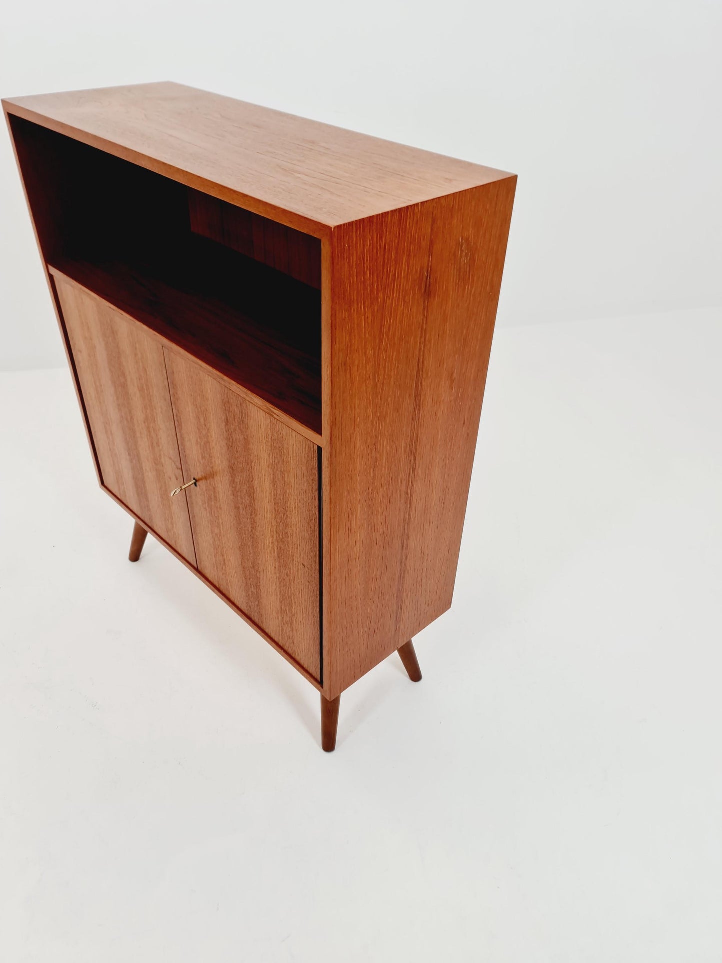 Mid-century German vintage teak sideboard, BY FH Möbel 1960s