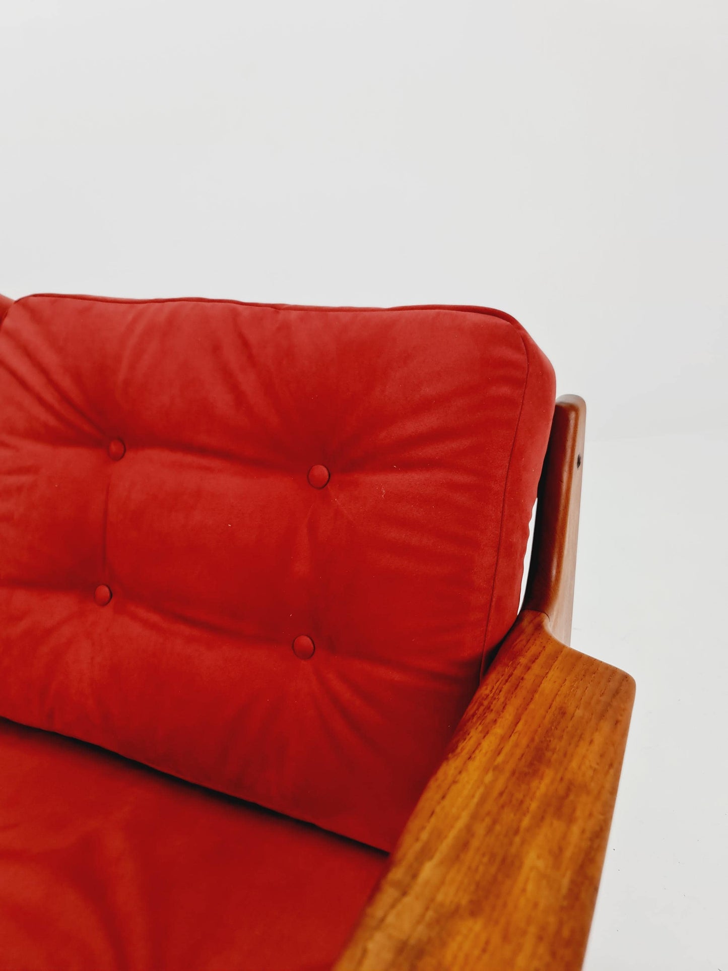 Mid century easy lounge couch by Arne Wahl Iversen for komfort teak , 1960s
