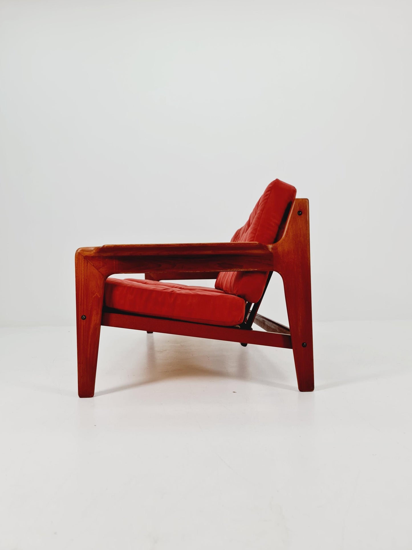 Mid century easy lounge couch by Arne Wahl Iversen for komfort teak , 1960s