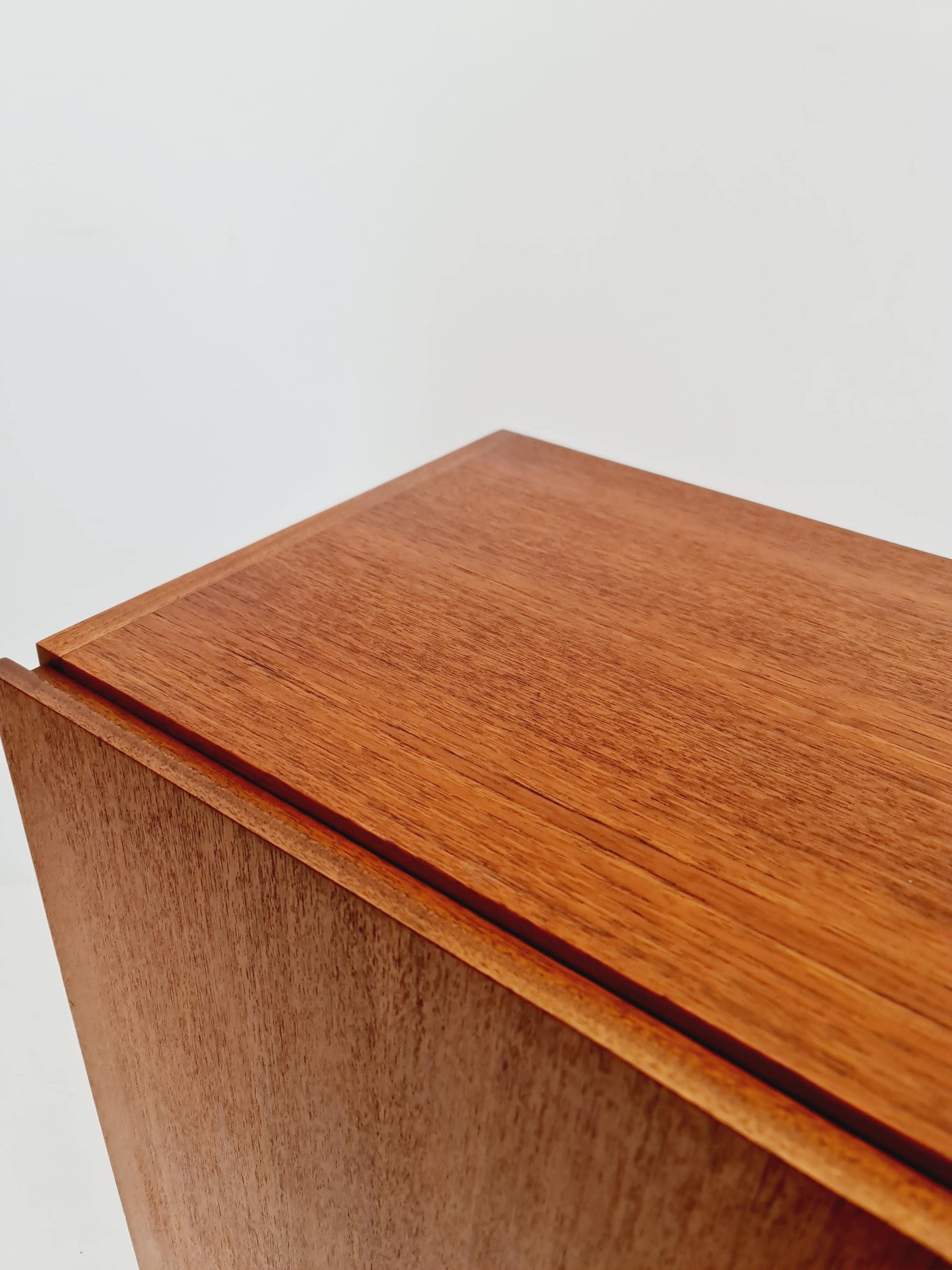 Rare Mid Century Modern Teak German Highboard By Dieter Waeckerlin for Behr Model S21 , 1950s