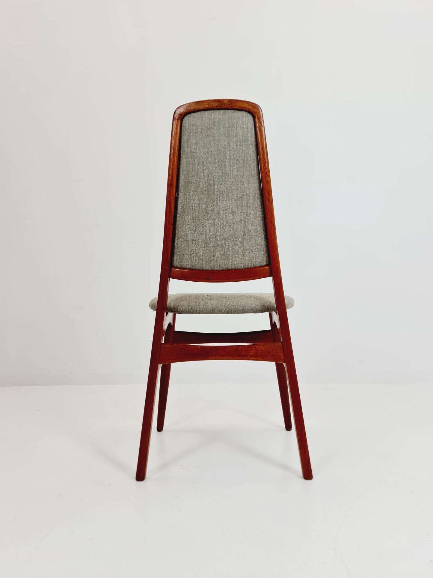 Vintage Danish solid teak dining chair by Vamdrup Stolfabrik , 1960s,