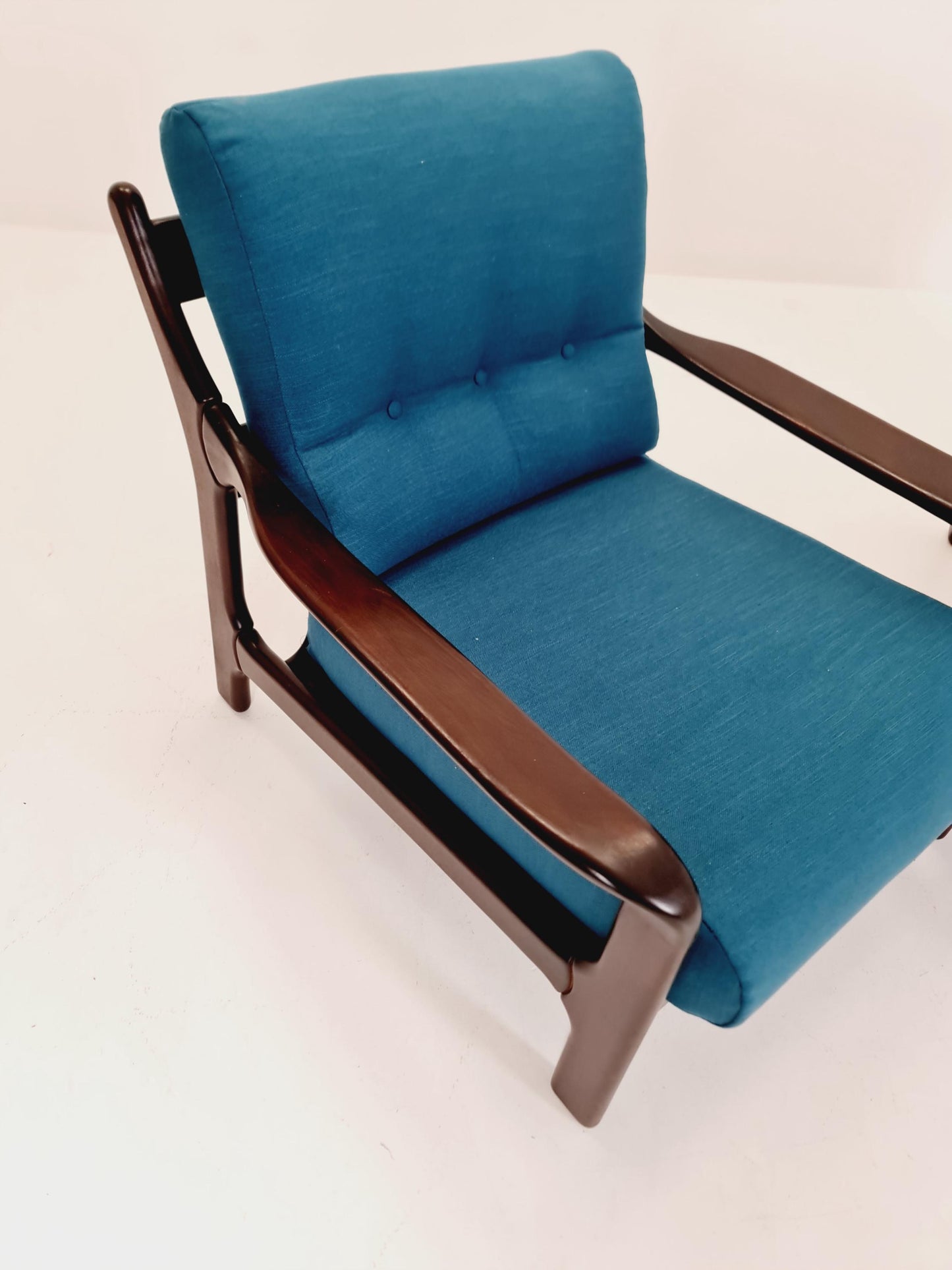 Midcentury German Set of 2 space age lounge chairs , 1970s