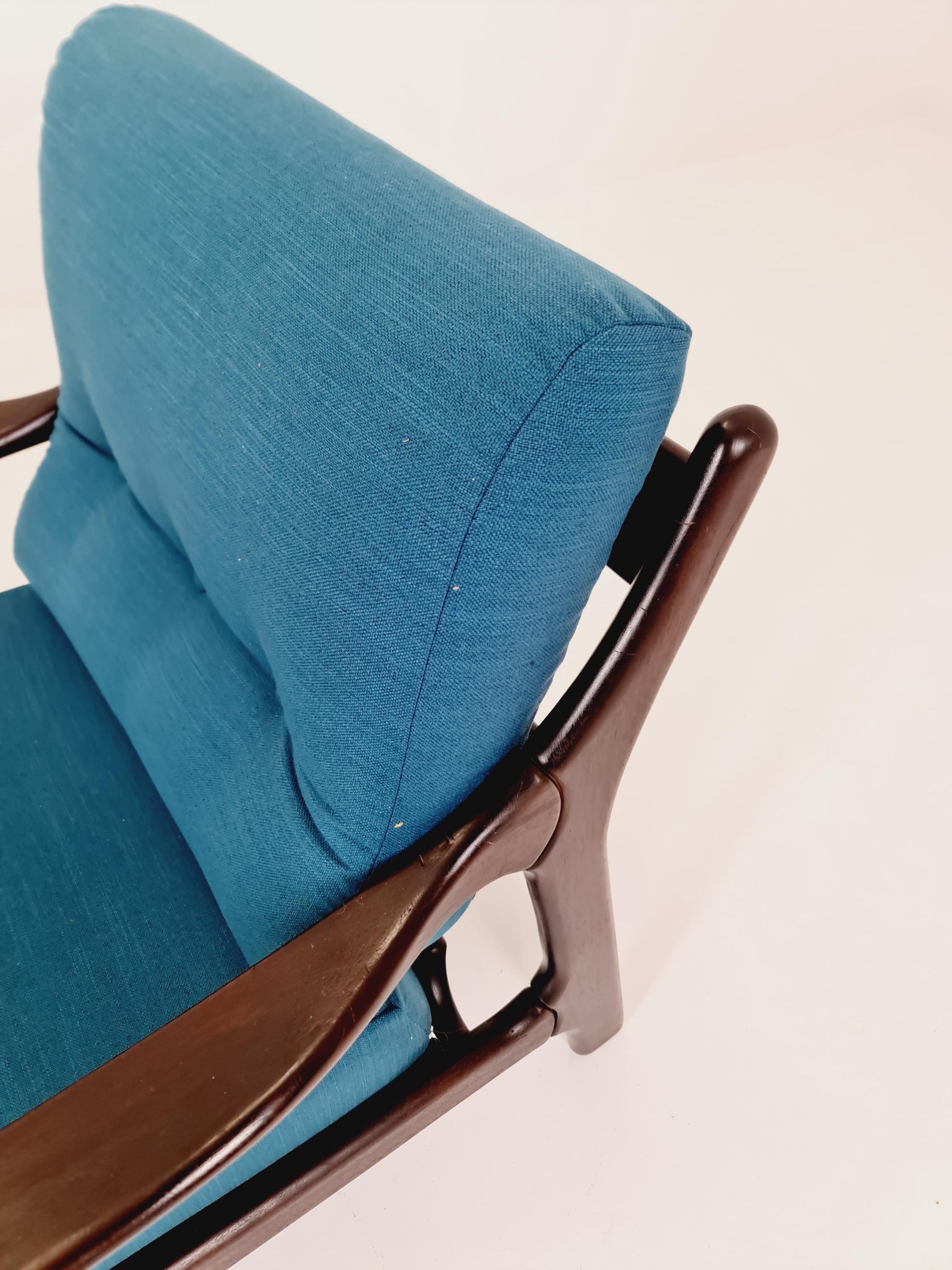 Midcentury German Set of 2 space age lounge chairs , 1970s