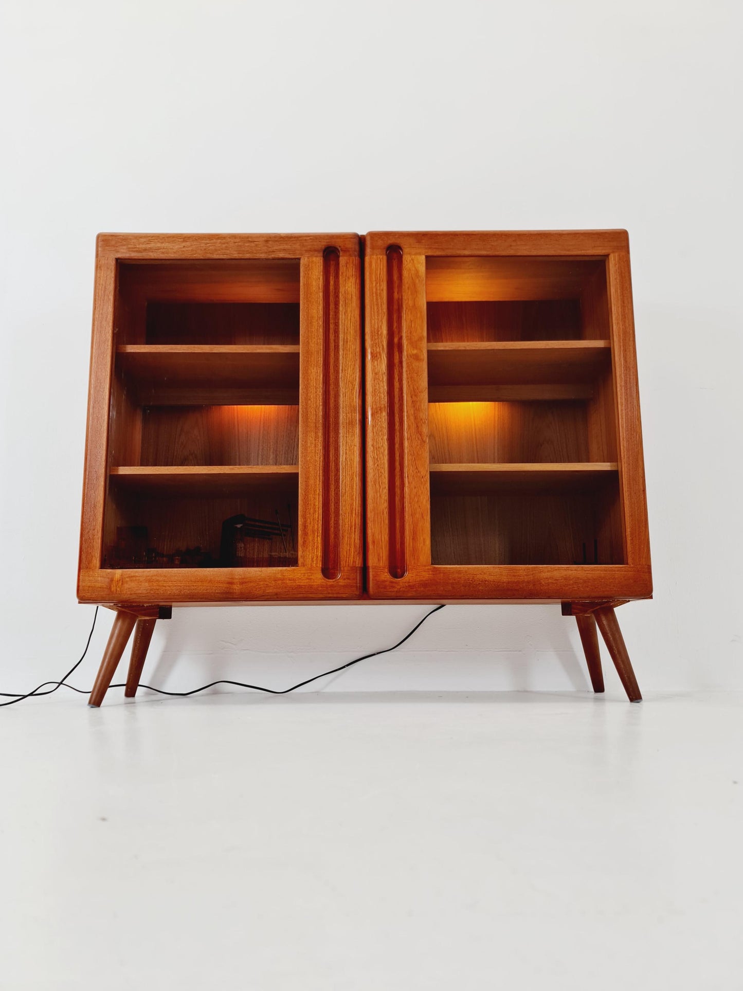 Vintage Mid century Danish Highboard Showcase , Denmark, 1960s