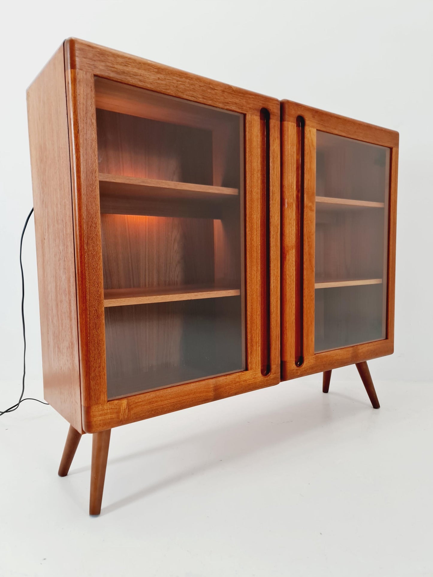 Vintage Mid century Danish Highboard Showcase , Denmark, 1960s
