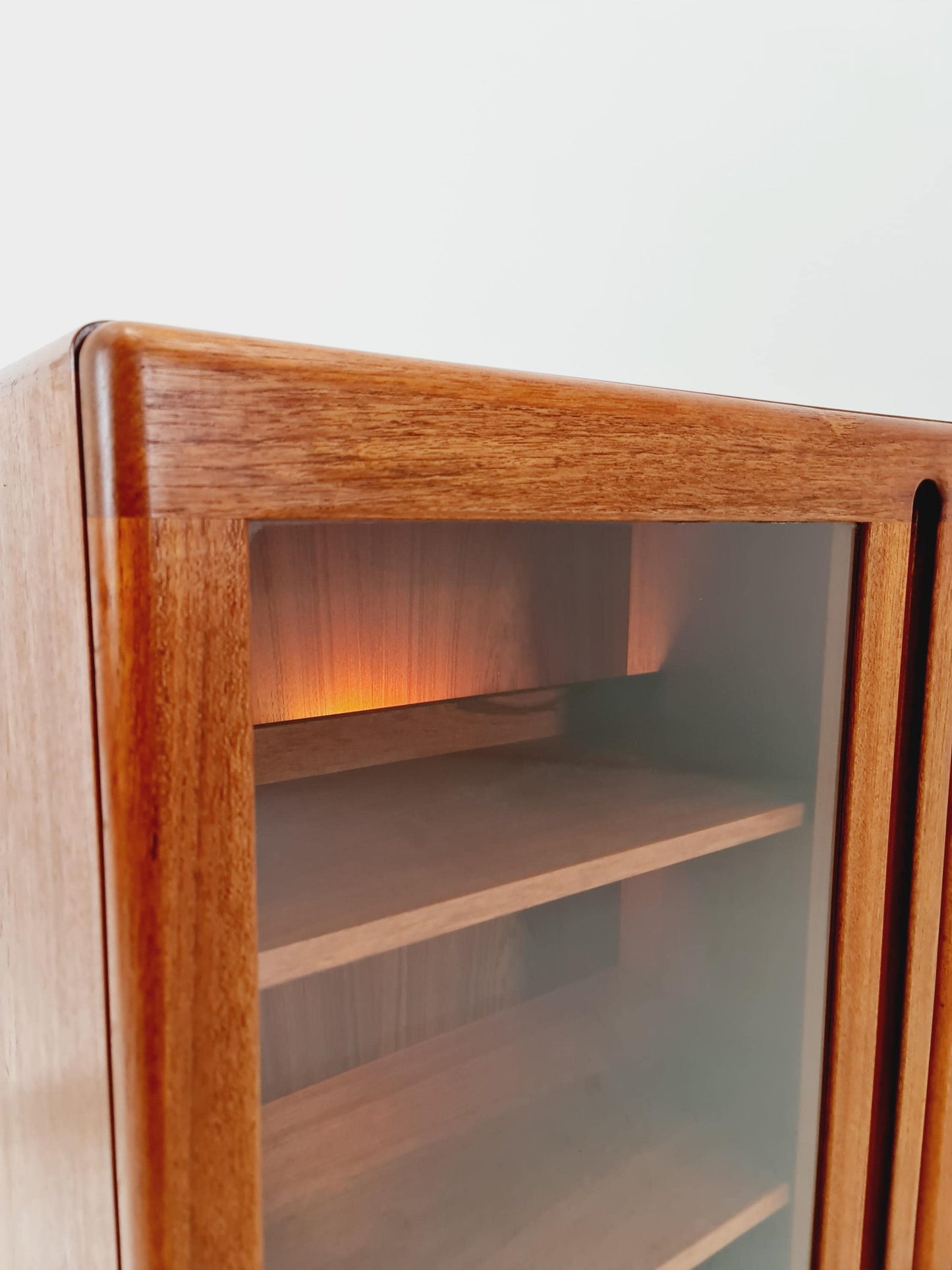 Vintage Mid century Danish Highboard Showcase , Denmark, 1960s