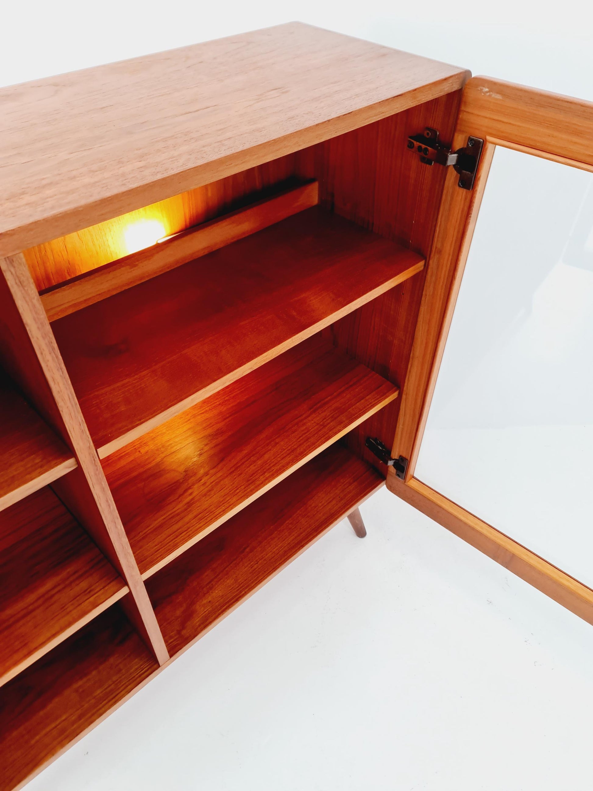 Vintage Mid century Danish Highboard Showcase , Denmark, 1960s