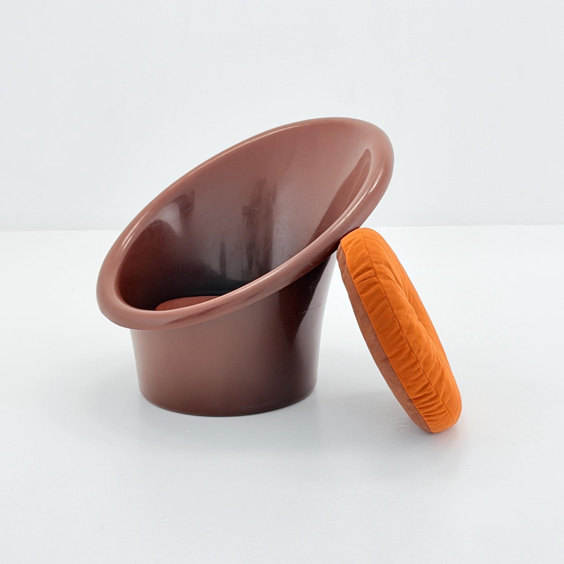 Mid century Skopa Lounge Chair by Ole Gjerløv Knudsen & Torben Lind for Ikea, 1970s Sweden
