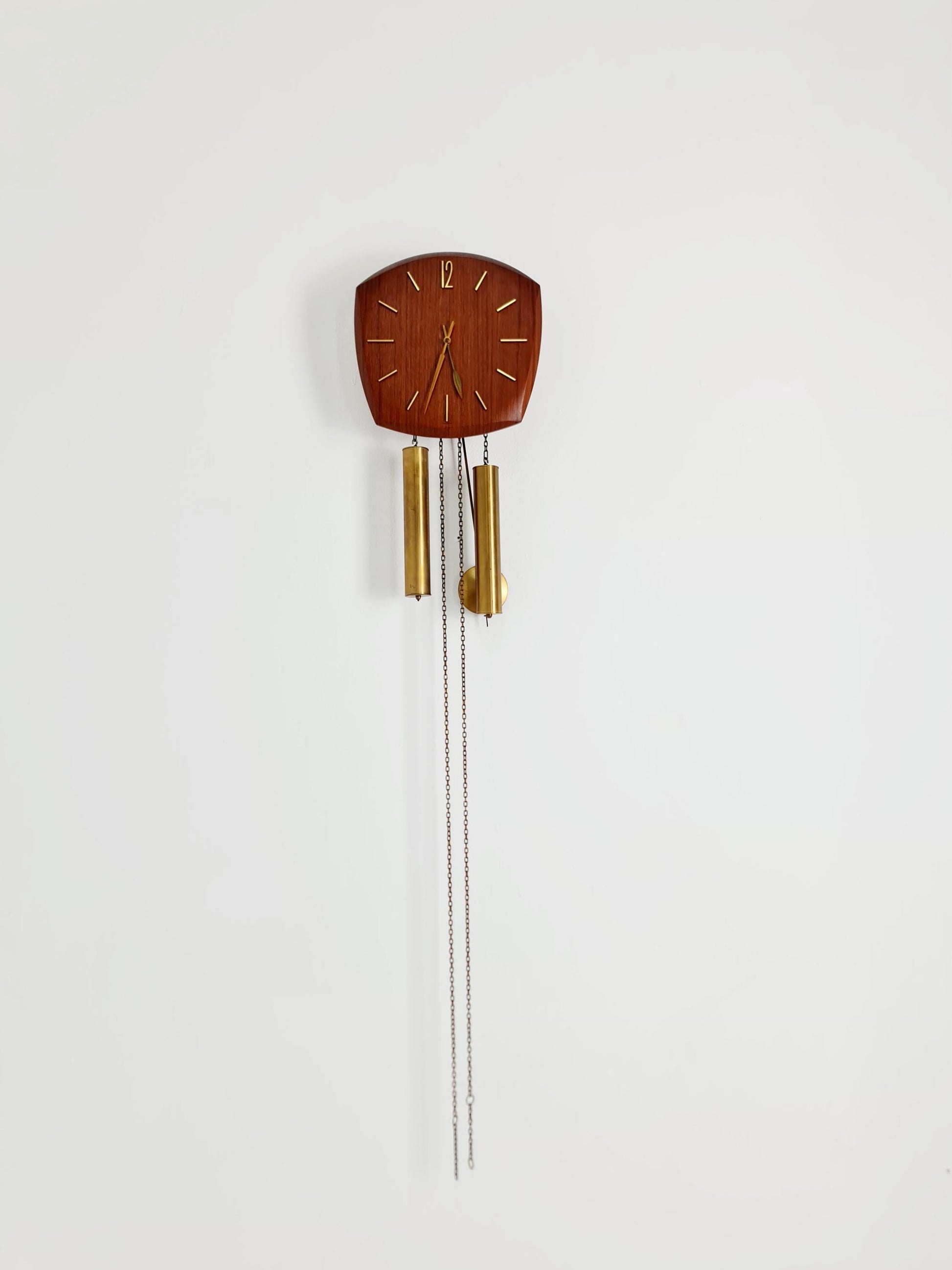 Vintage Junghans Mid-Century Teak Wall Clock - 1960s German Design