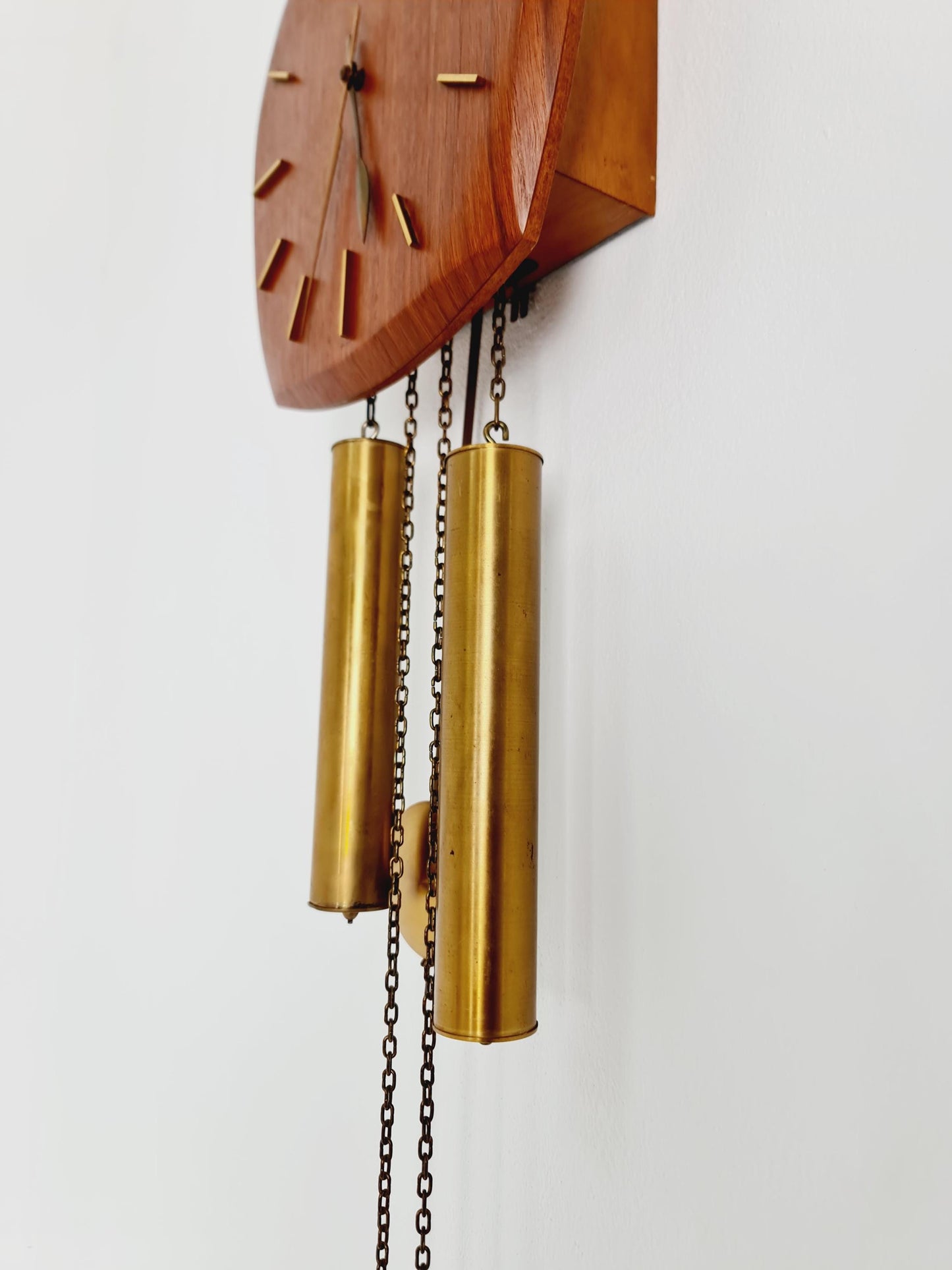Vintage Junghans Mid-Century Teak Wall Clock - 1960s German Design