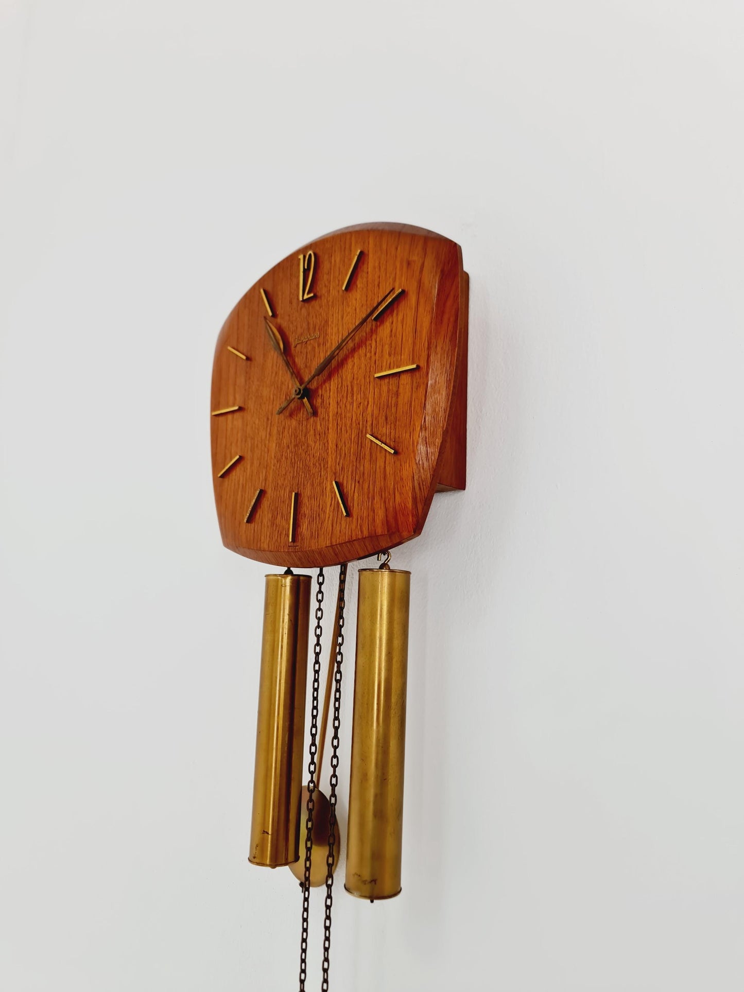 Vintage Junghans Mid-Century Teak Wall Clock - 1960s German Design