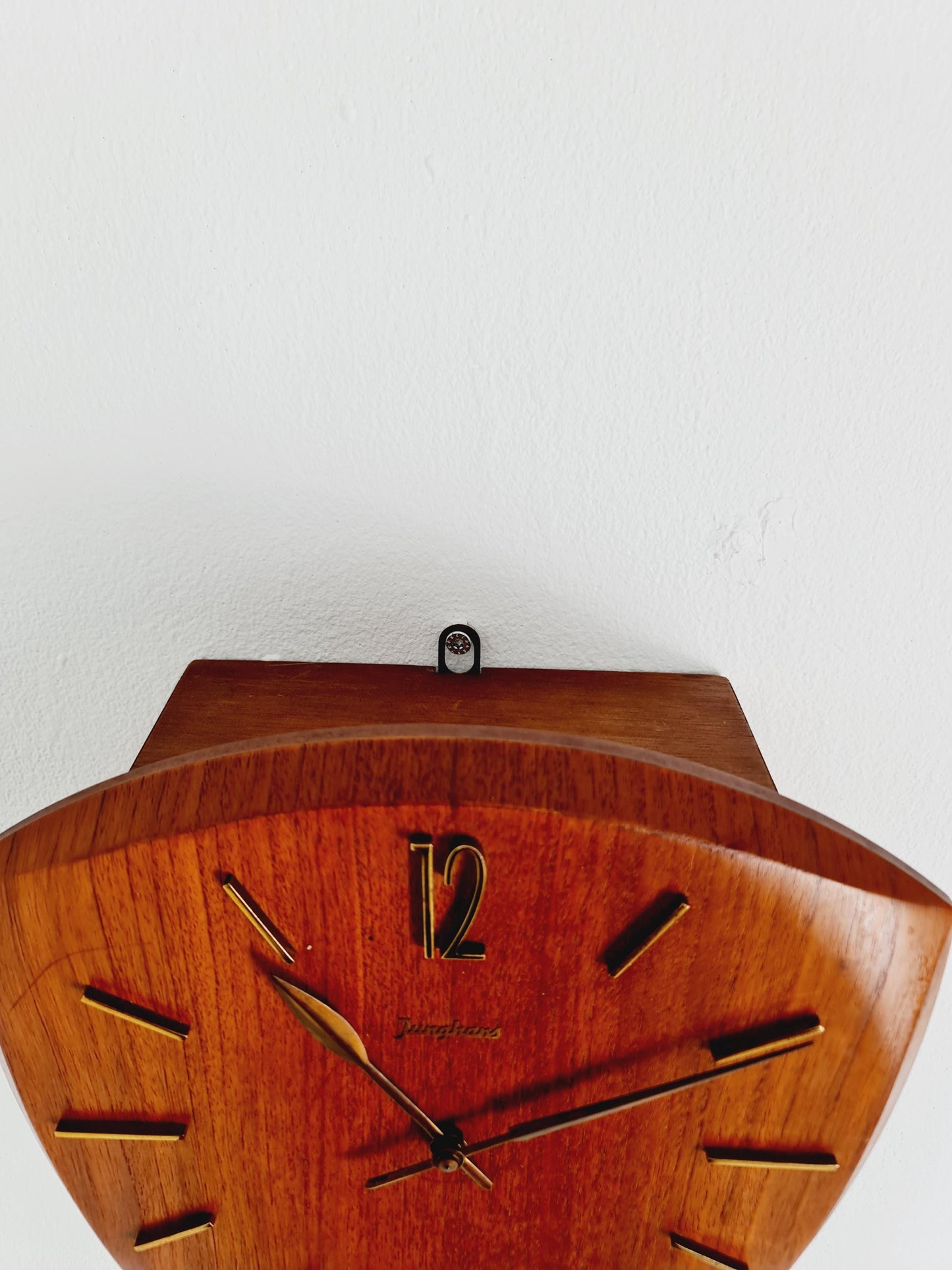 Vintage Junghans Mid-Century Teak Wall Clock - 1960s German Design