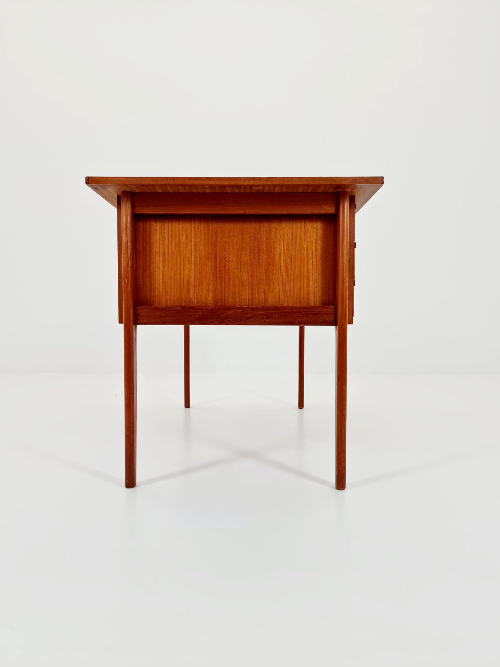 Midcentury Danish Teak Desk by Domino mobler, 1960s