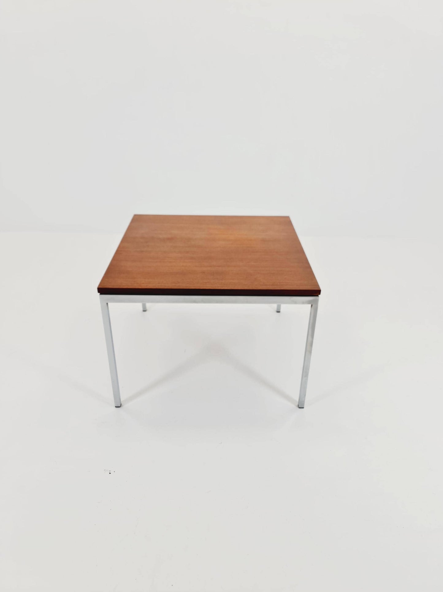 German Teak with chrom legs Coffee /Side Table Table by By knoll international , 1960s