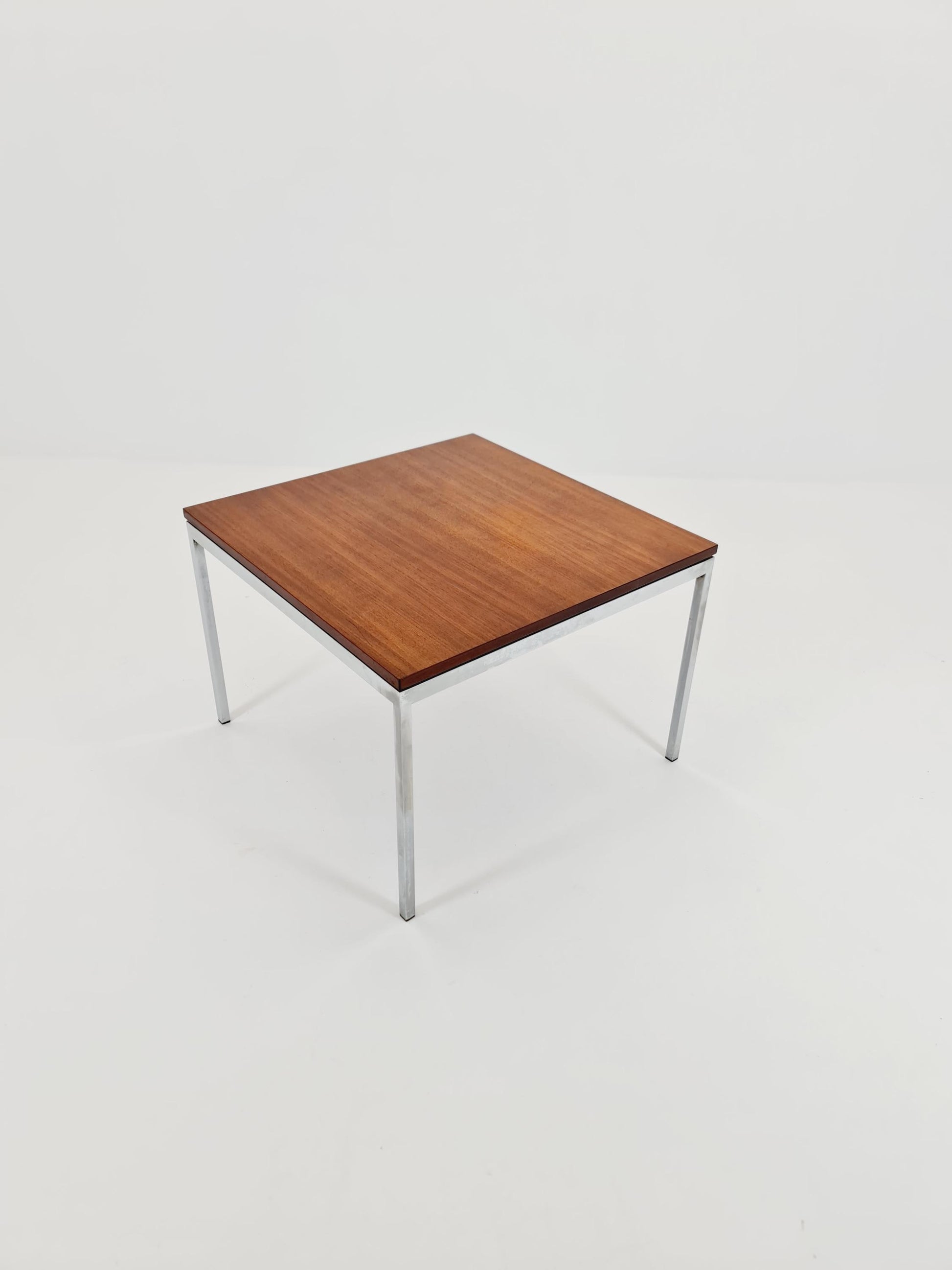 German Teak with chrom legs Coffee /Side Table Table by By knoll international , 1960s