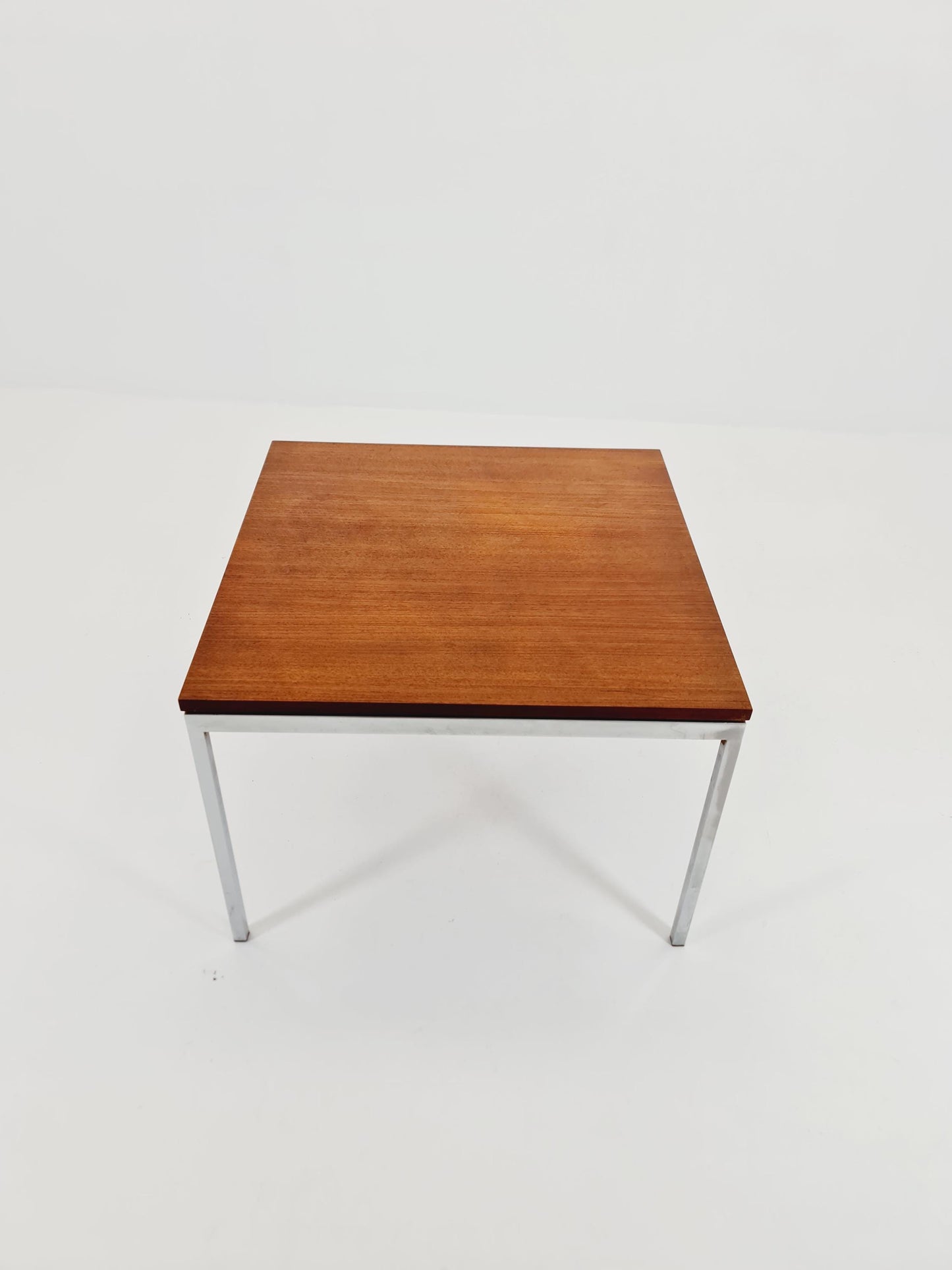 German Teak with chrom legs Coffee /Side Table Table by By knoll international , 1960s