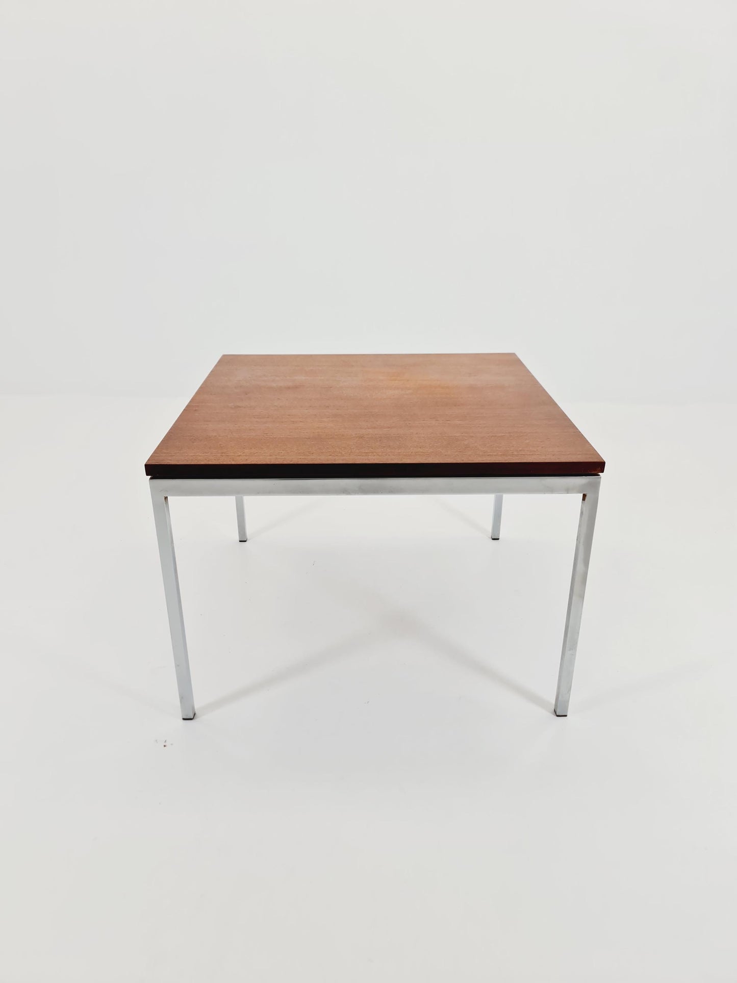 German Teak with chrom legs Coffee /Side Table Table by By knoll international , 1960s