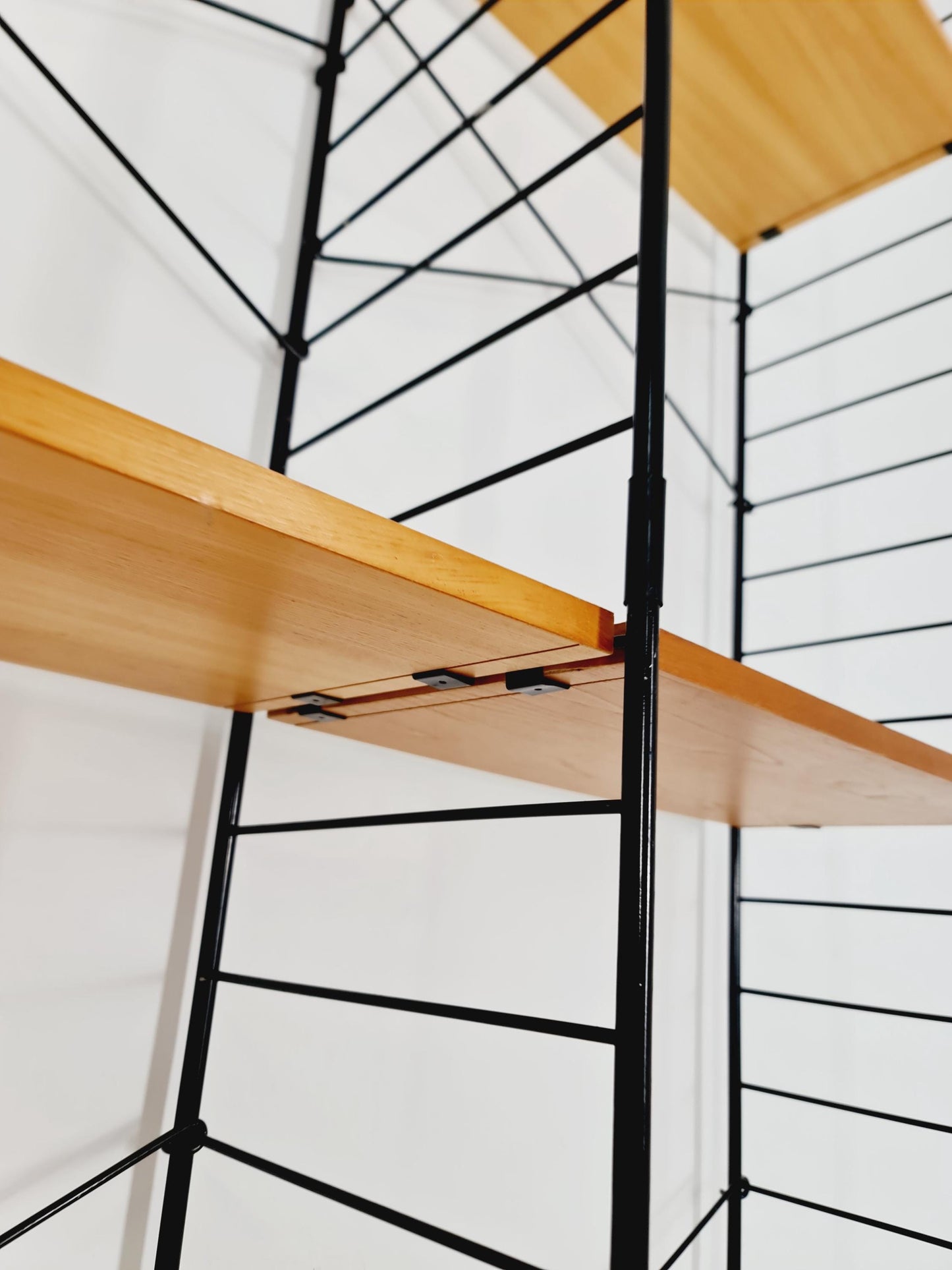 Freestanding vintage string bookshelf in Eshe , 1950s by WHB Germnay