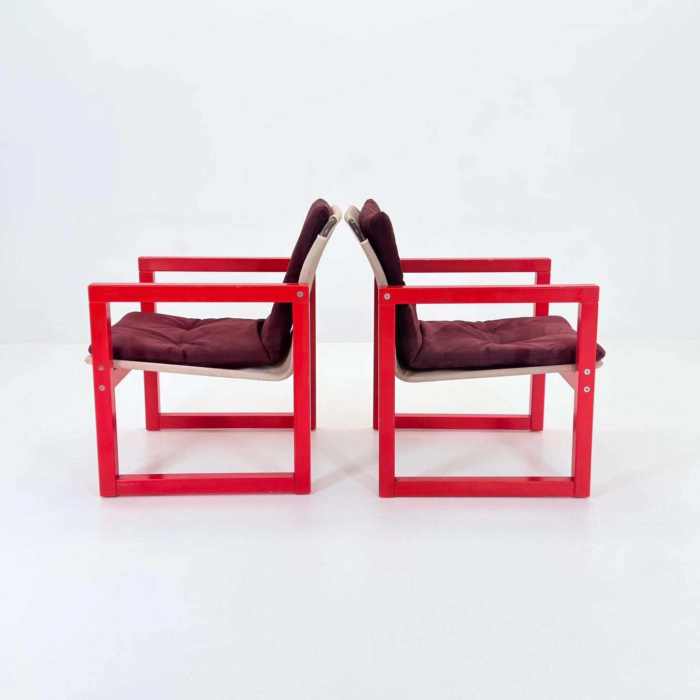 Mid Century Diana Safari Lounge Chairs – Set of Two by Karin Mobring for IKEA, 1970s