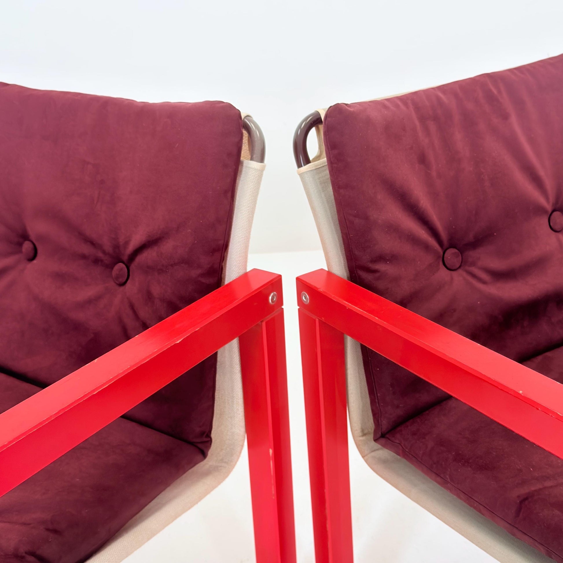 Mid Century Diana Safari Lounge Chairs – Set of Two by Karin Mobring for IKEA, 1970s