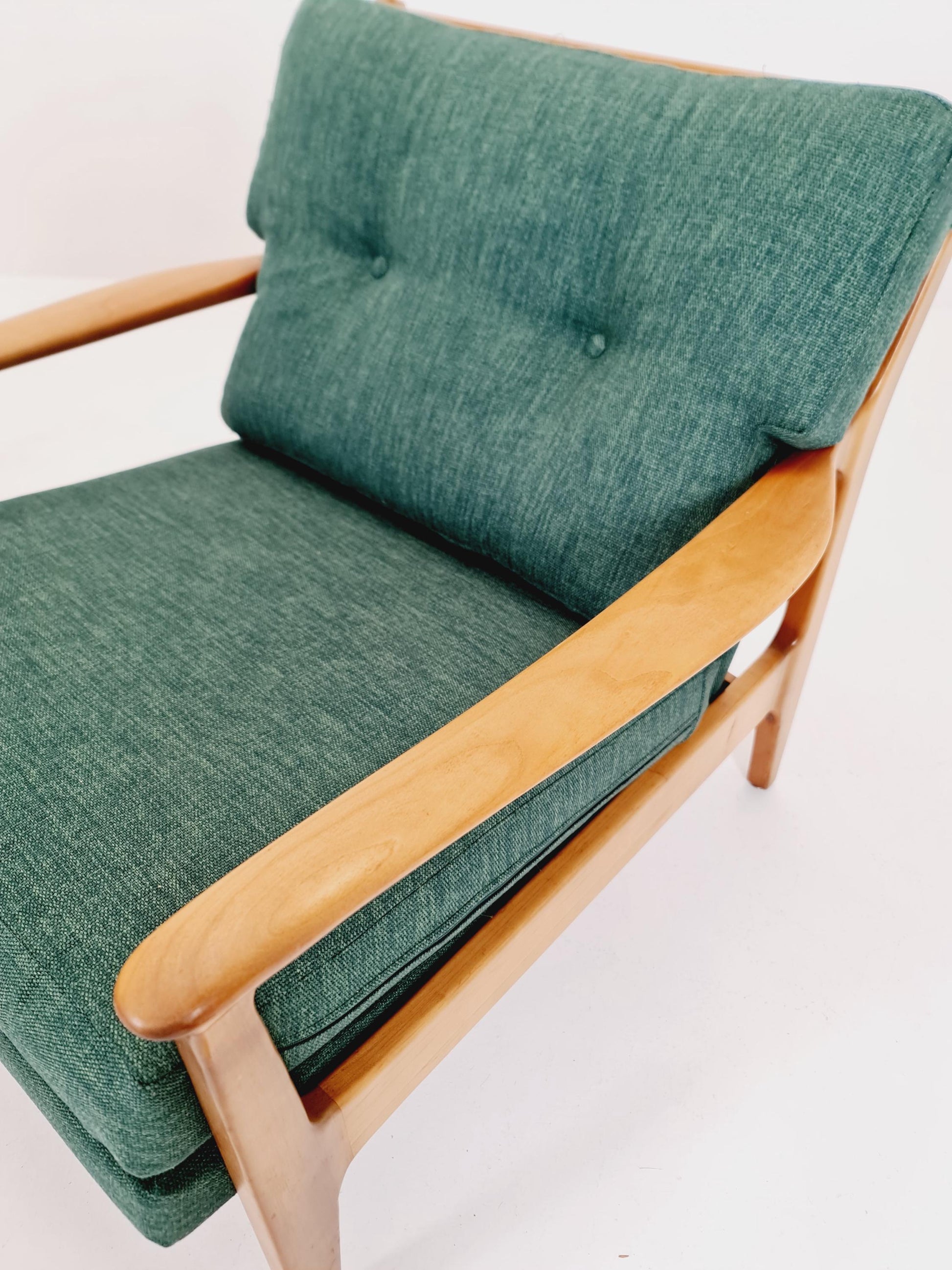 Midcentury easy chairs by Eugen Schmidt for Soloform, Germany, 1960s, Set of 2