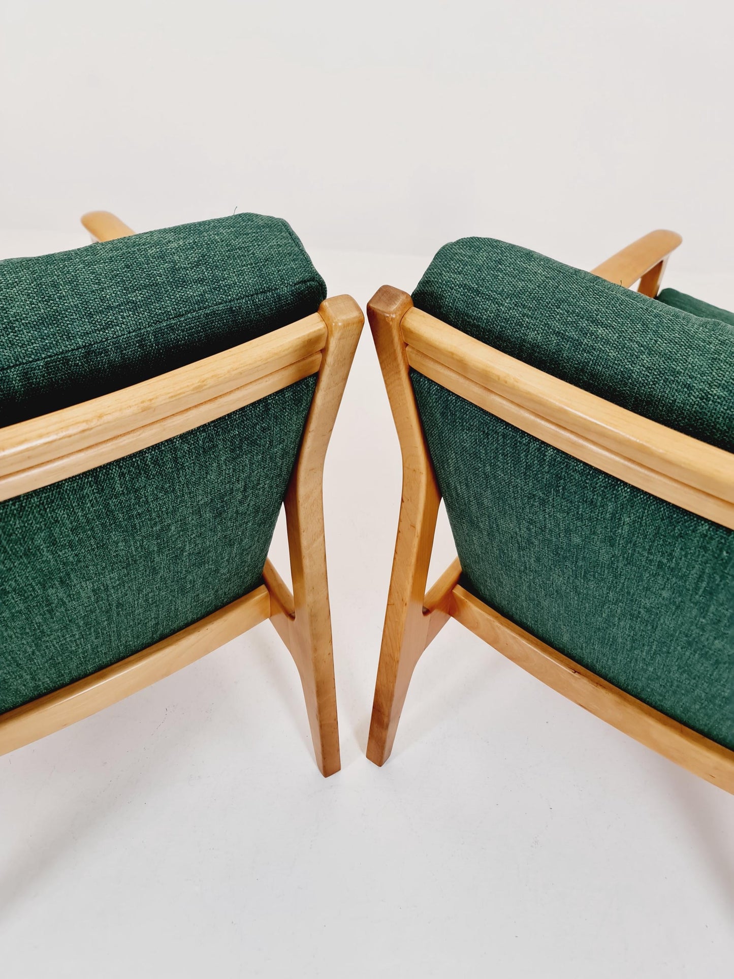 Midcentury easy chairs by Eugen Schmidt for Soloform, Germany, 1960s, Set of 2