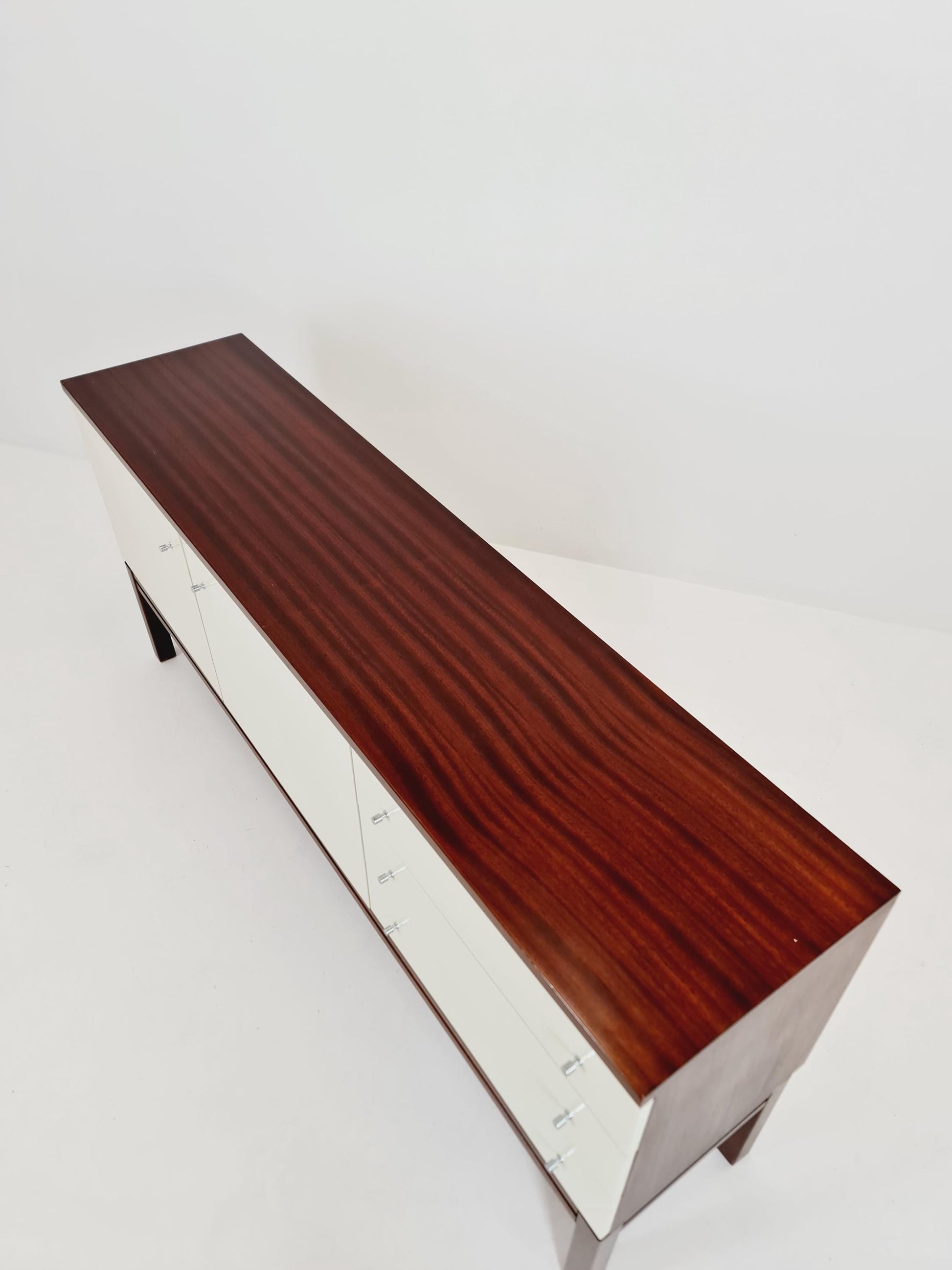 Rare Mid Century Modern German Mahagoni Sideboard by Palette Mööbel , 1970s