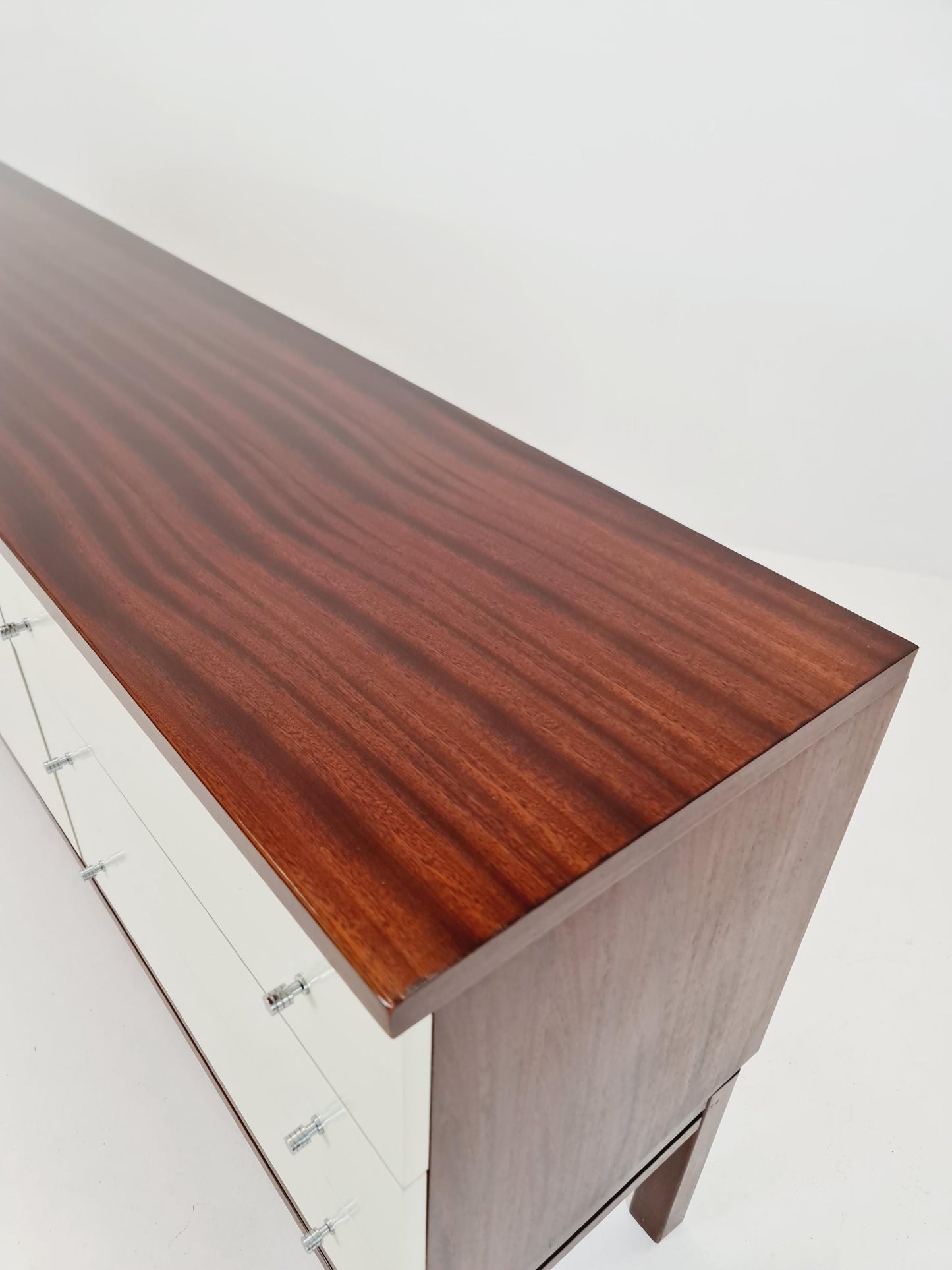 Rare Mid Century Modern German Mahagoni Sideboard by Palette Mööbel , 1970s
