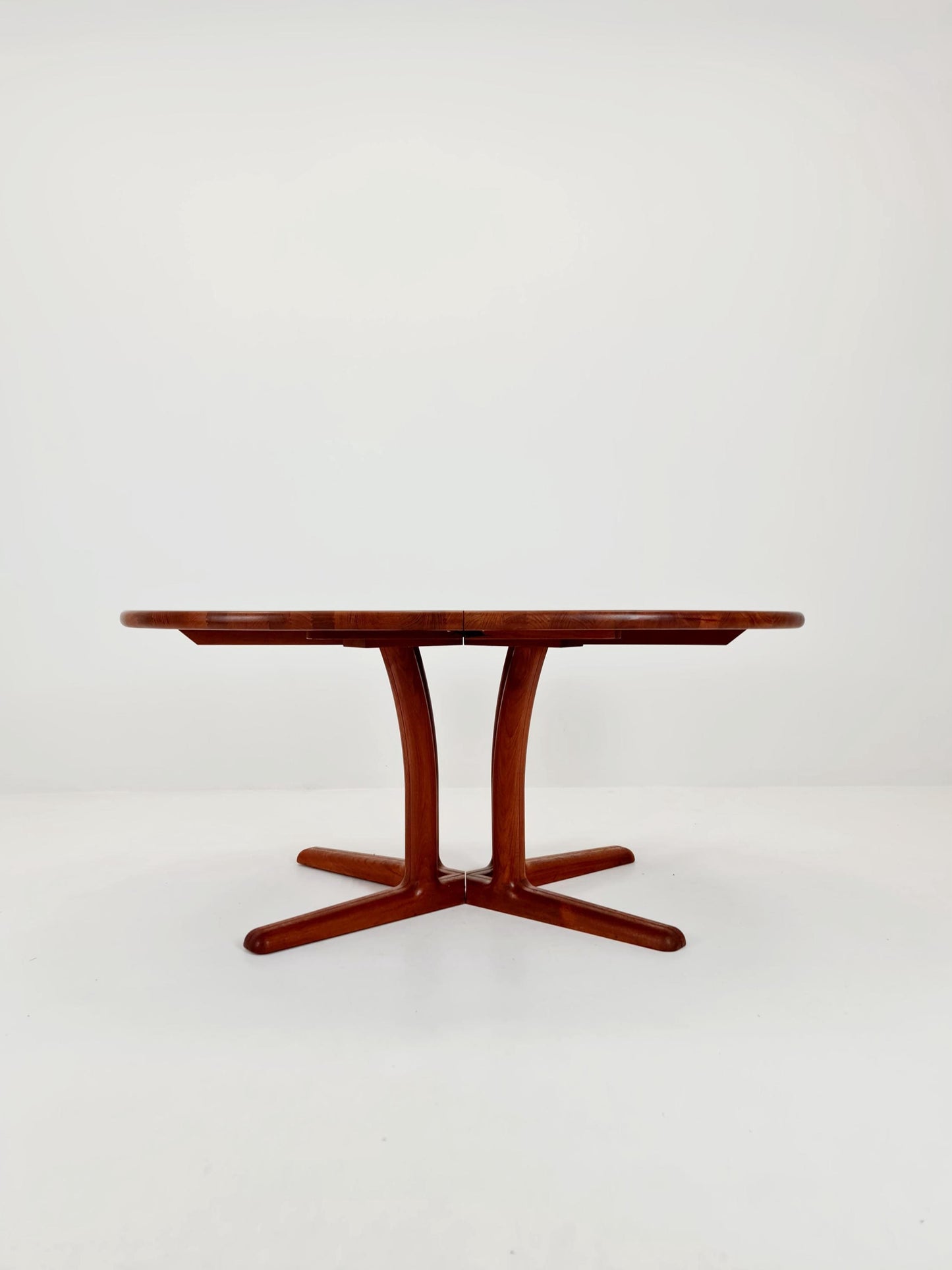 Mid century extendable Danish Modern Solid Teak XXL dining table by Dyrlund MöbelFabrik , 1970s