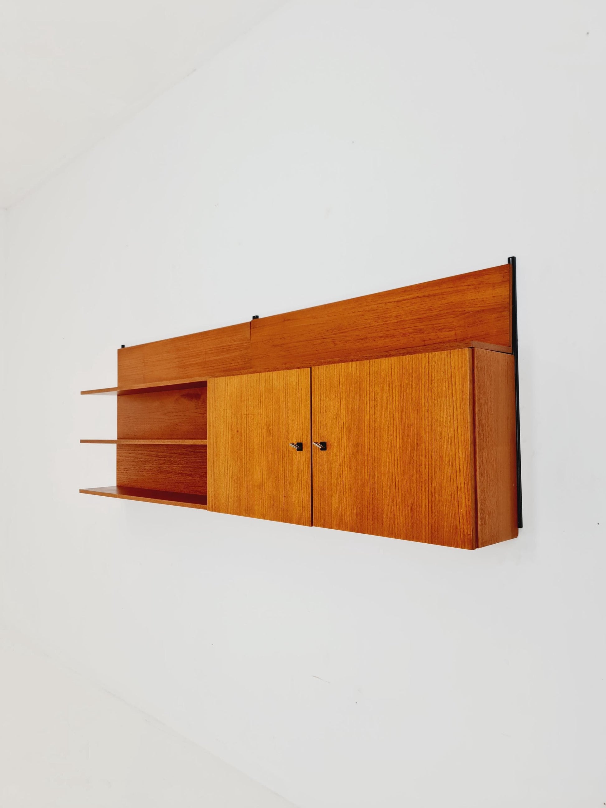 German shelf-system by Mustring West Germany Teak , 1950s